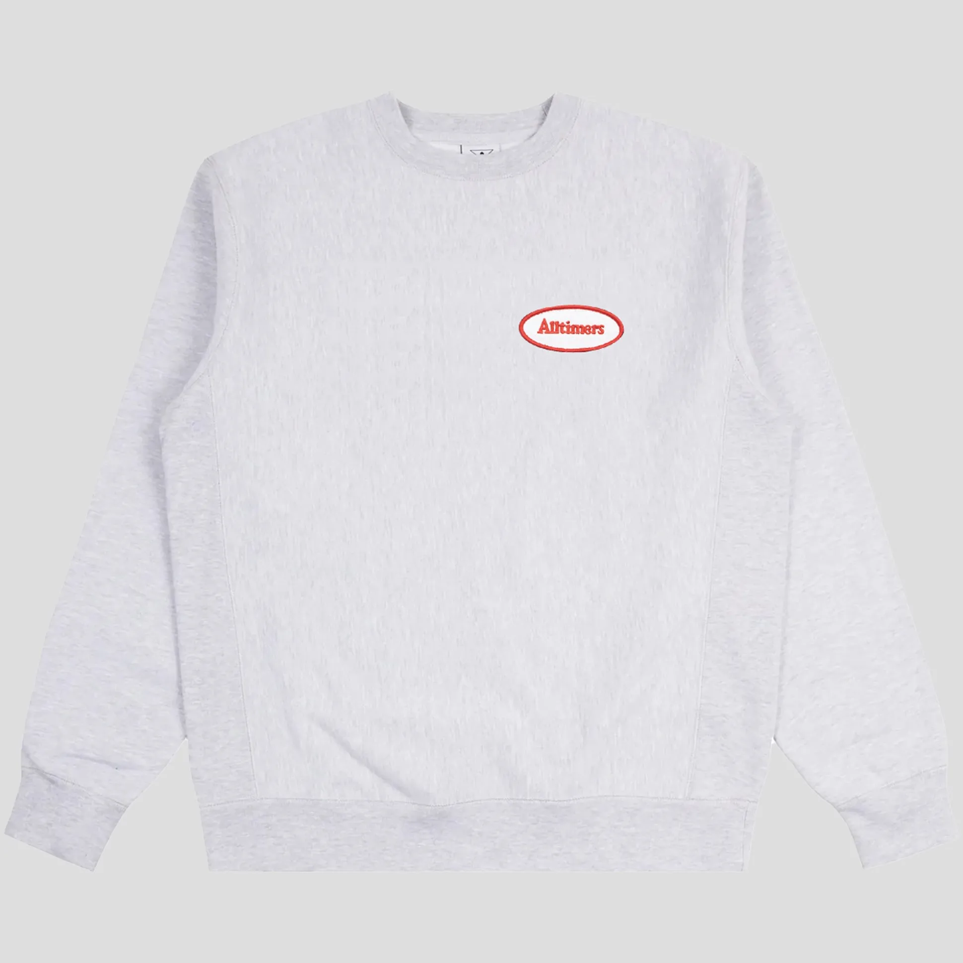 Alltimers Tankful Patch Heavyweight Crew - Ash
