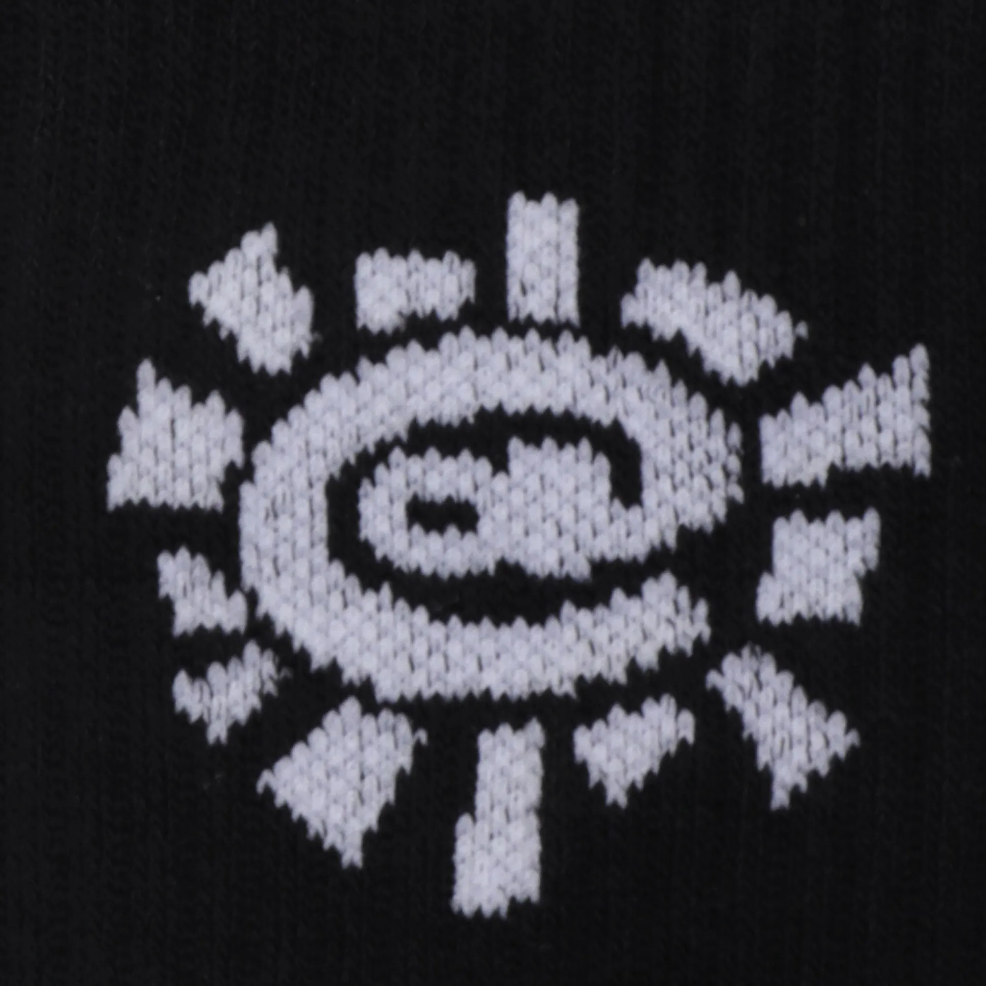 Always Do What You Should Do Solid @Sun Sock - Black