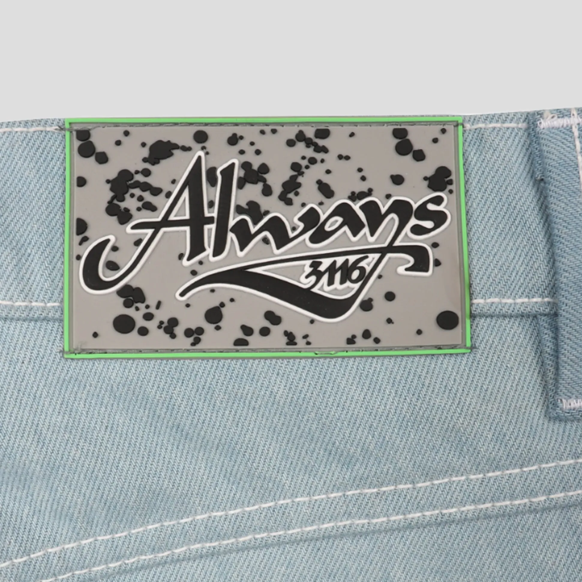 Always Do What You Should Do Purple Label Denim Pant - Blue