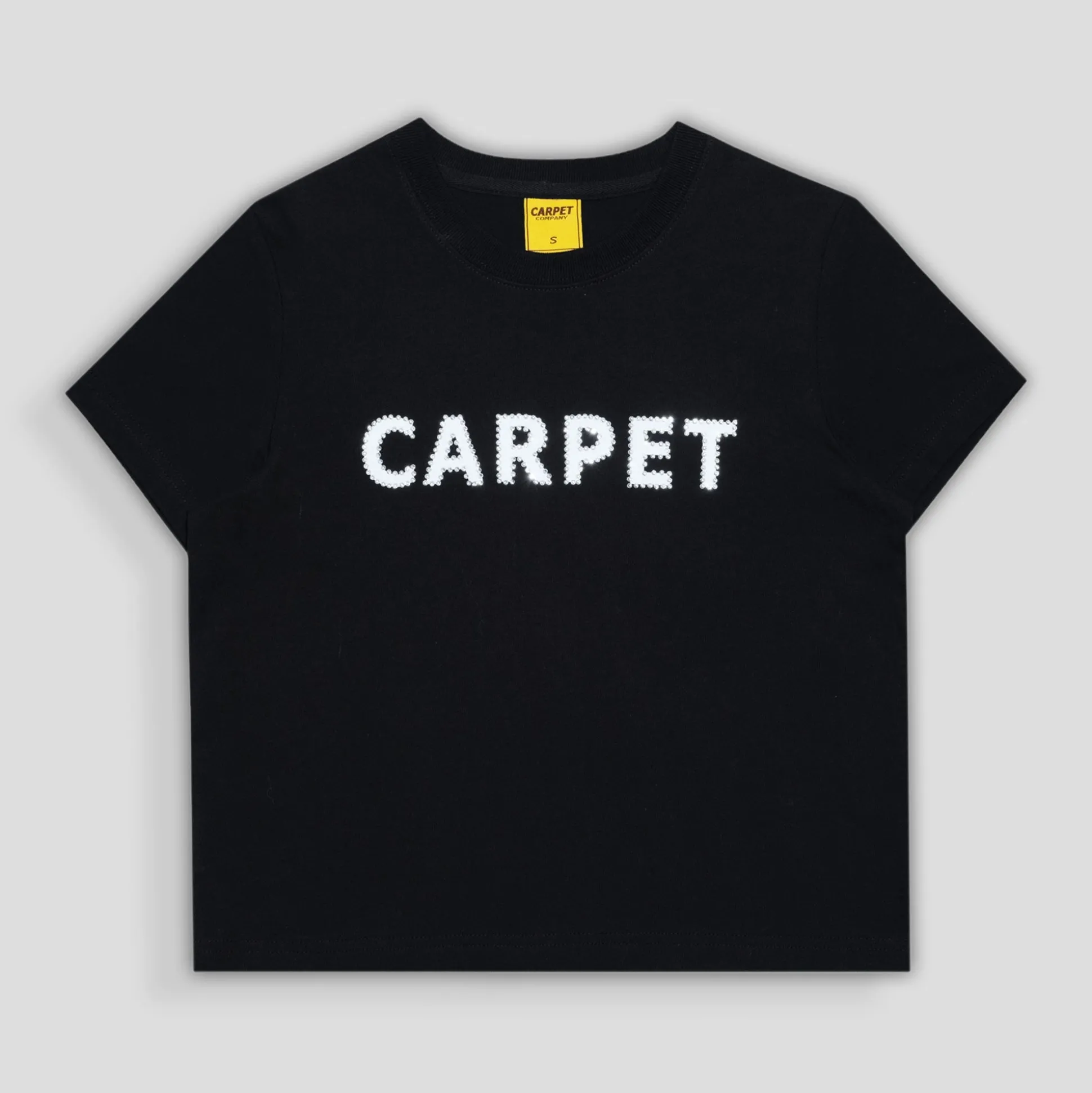 Carpet Company Girl Rhinestone Tee - Black