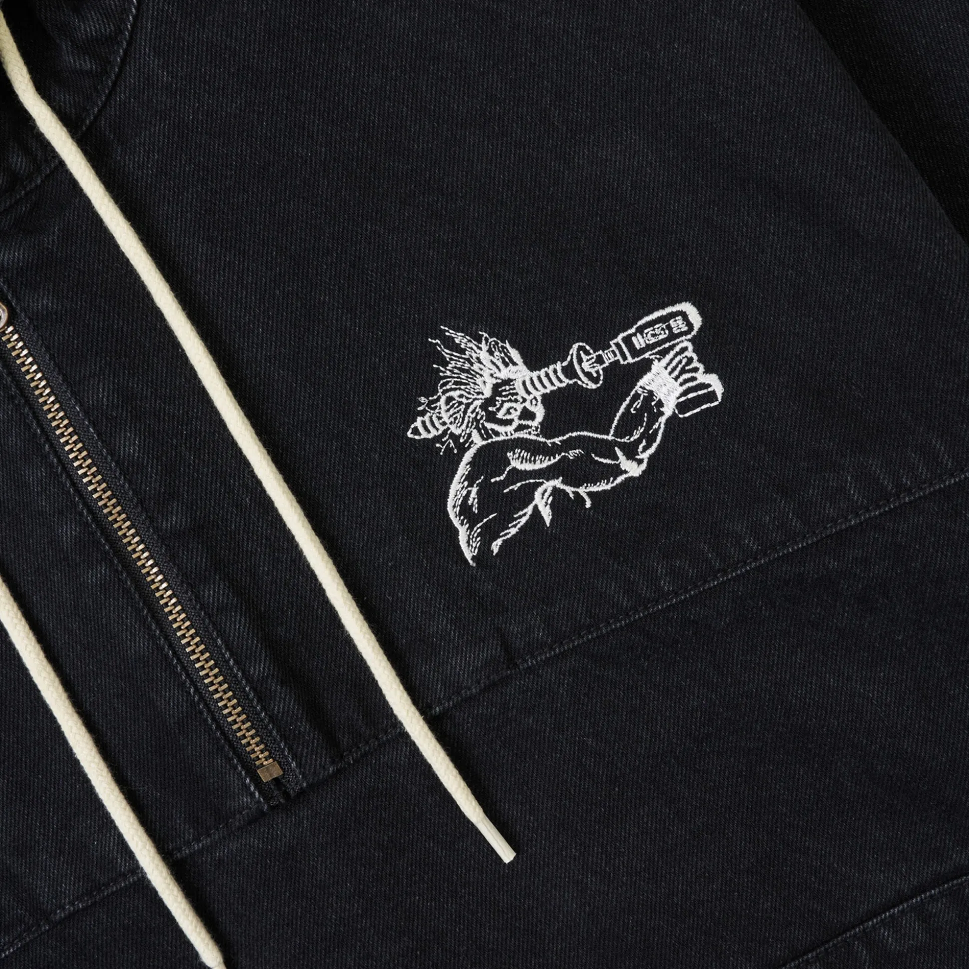 Come Sundown & Rowan Davis Helix Jacket - Washed Black
