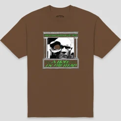Come Sundown Hole in the Head Tee - Brown