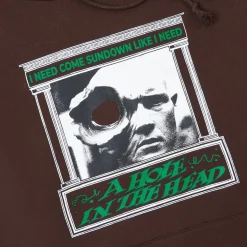 Come Sundown Hole in the Head Hoodie - Brown