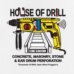 Come Sundown House of Drill Tee - White