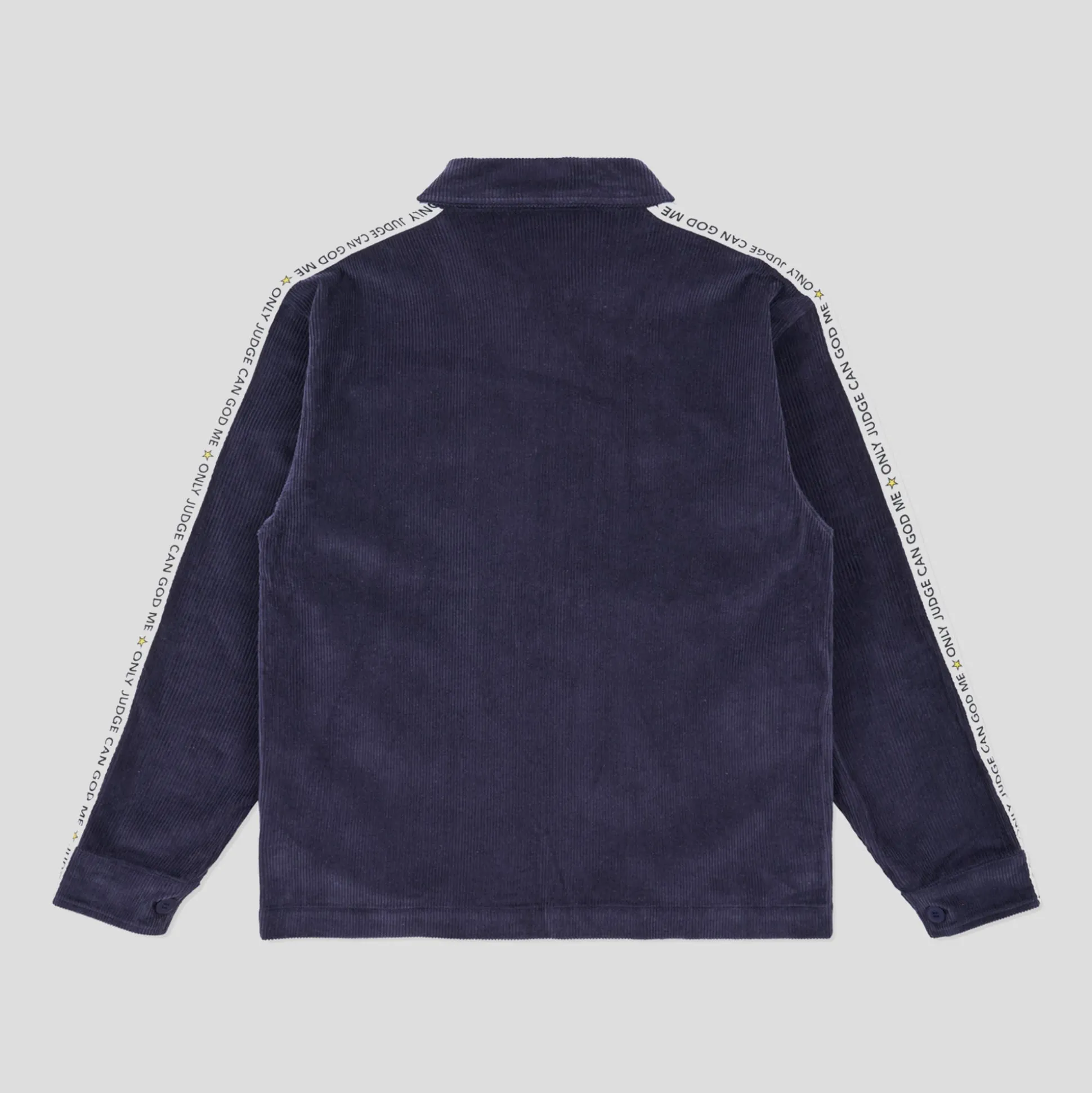 Come Sundown Only Judge Can God Me Jacket - Navy