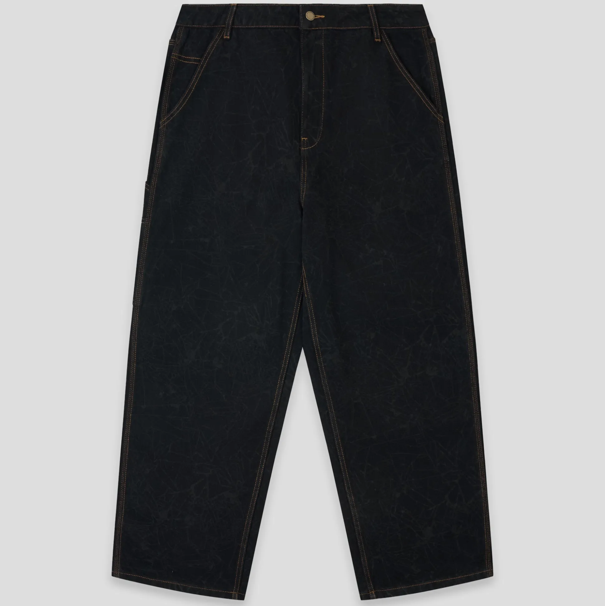 Come Sundown Toil Denim Jean Pants - Black