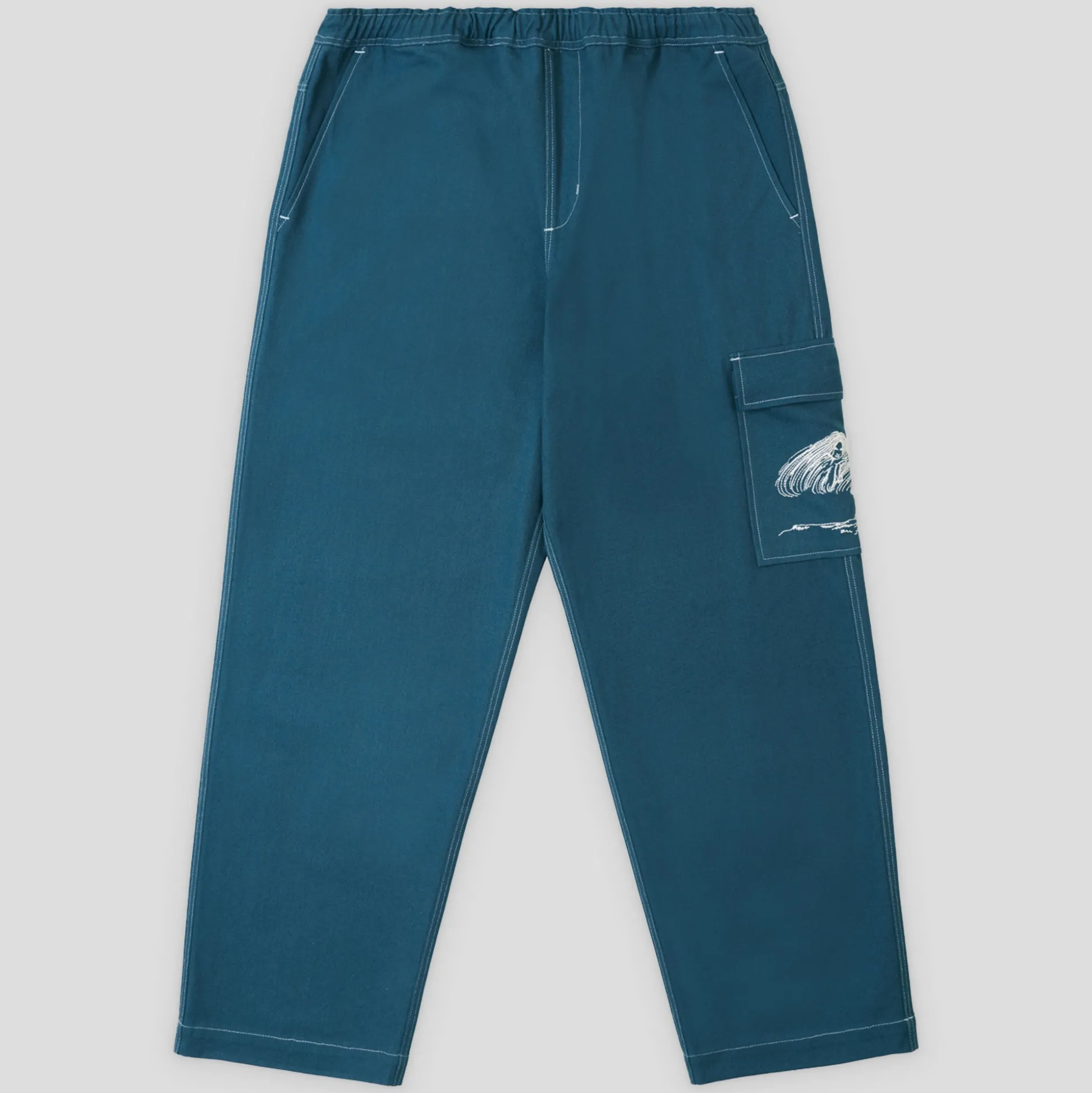 Come Sundown Twist Pant - Slate