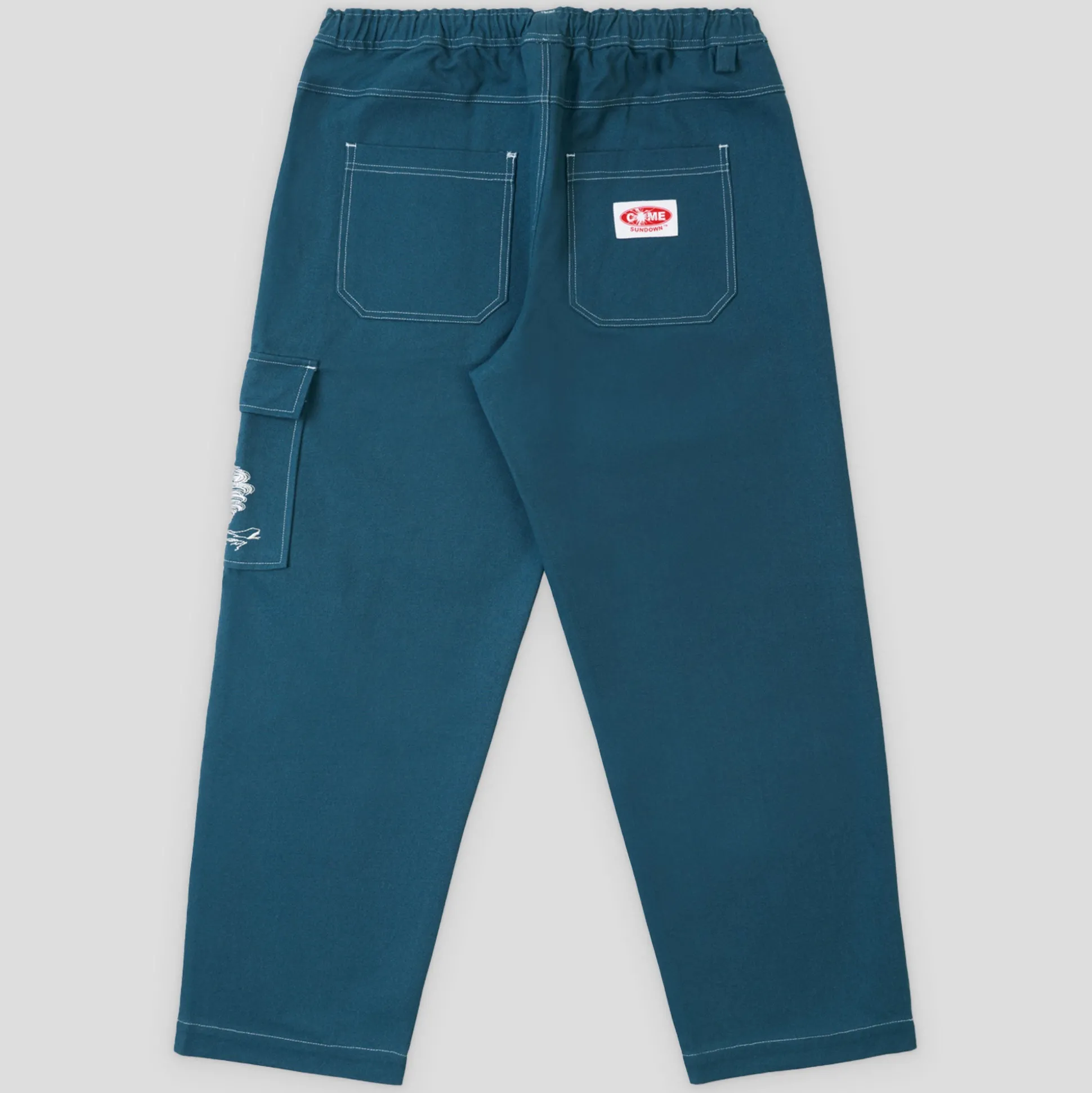 Come Sundown Twist Pant - Slate