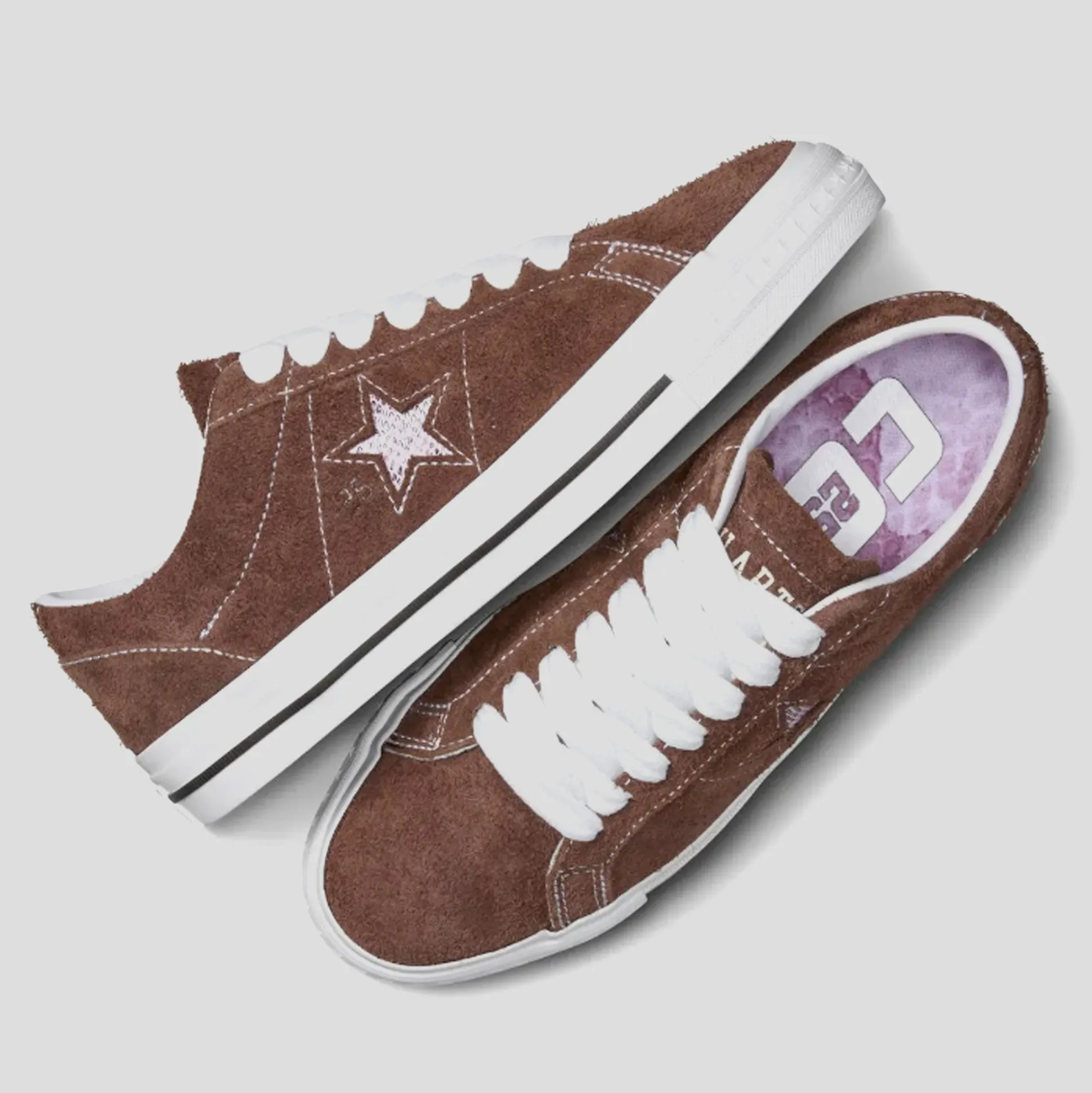 Converse Cons & Quartersnacks One Star Pro Low - Dark Clove