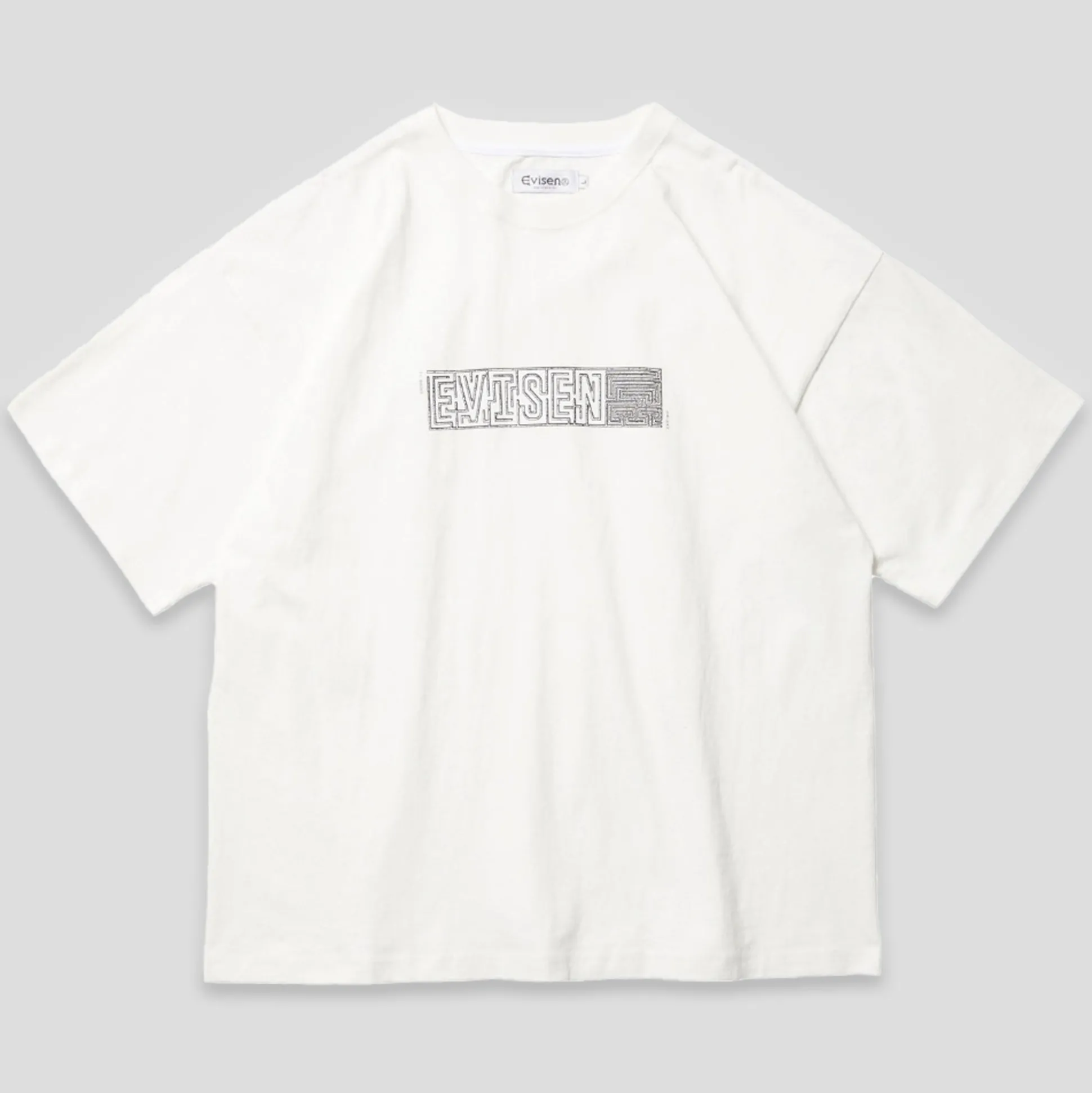 Evisen Maze Tee - White