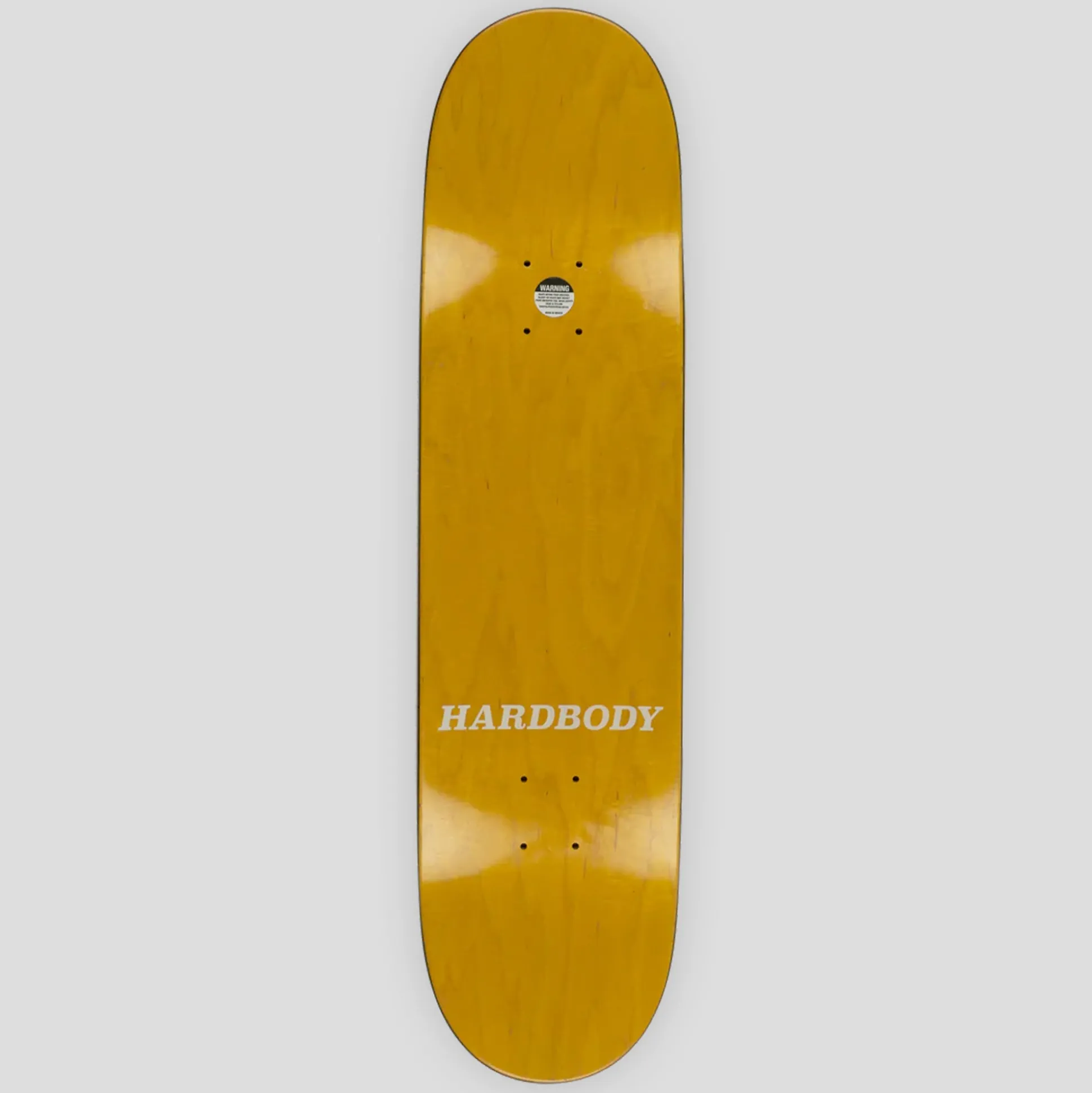 Hardbody Stacked Logo - Grey / Blue Foil