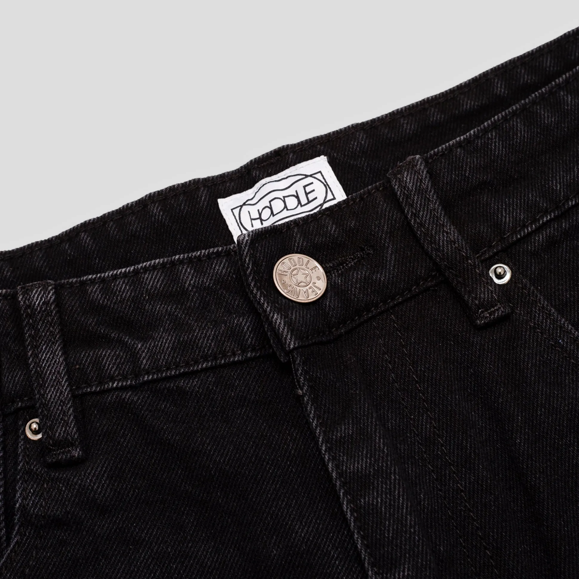 Hoddle 16 Ounce Denim Ranger Jean - Black / Black