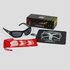 Hoddle & Radio Prestigio Sunglasses - Black