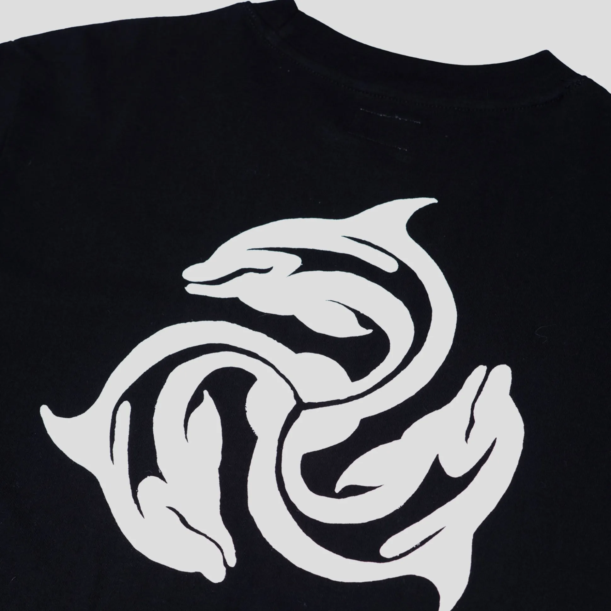 Hoddle Dolphin Tee - Black
