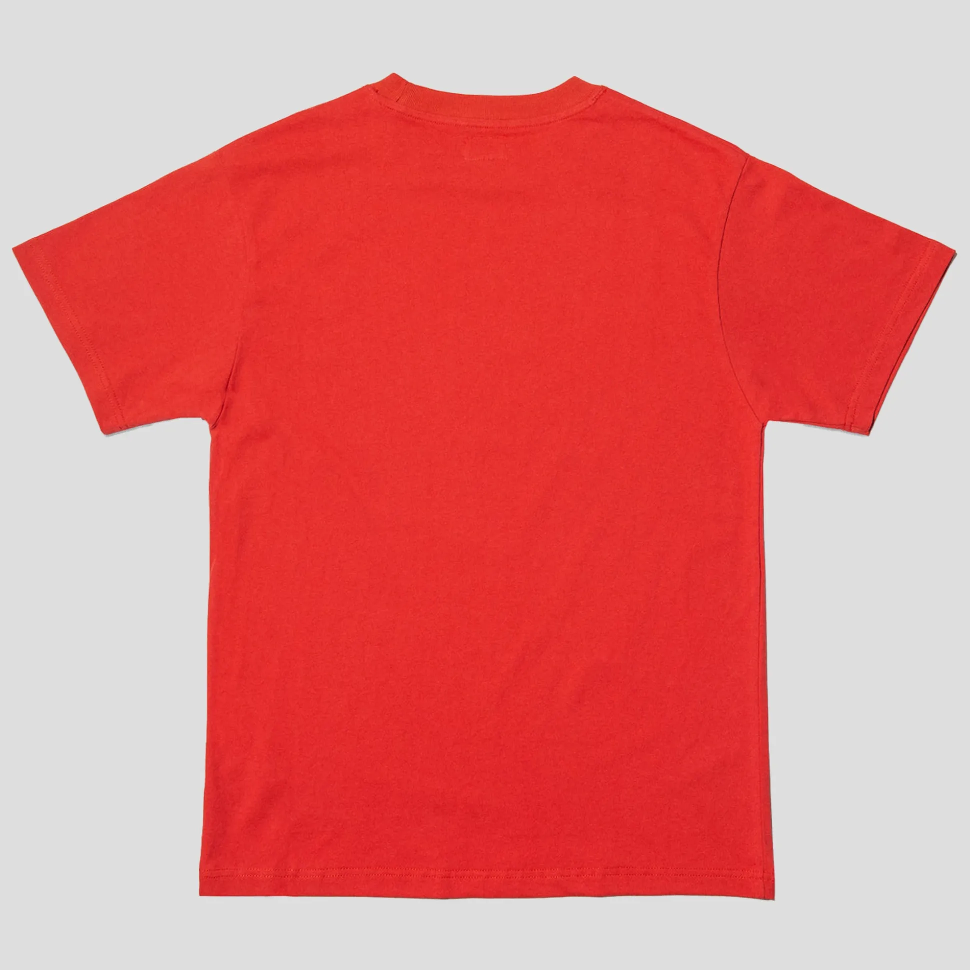 Hoddle Logo Tee - Crimson / Blue