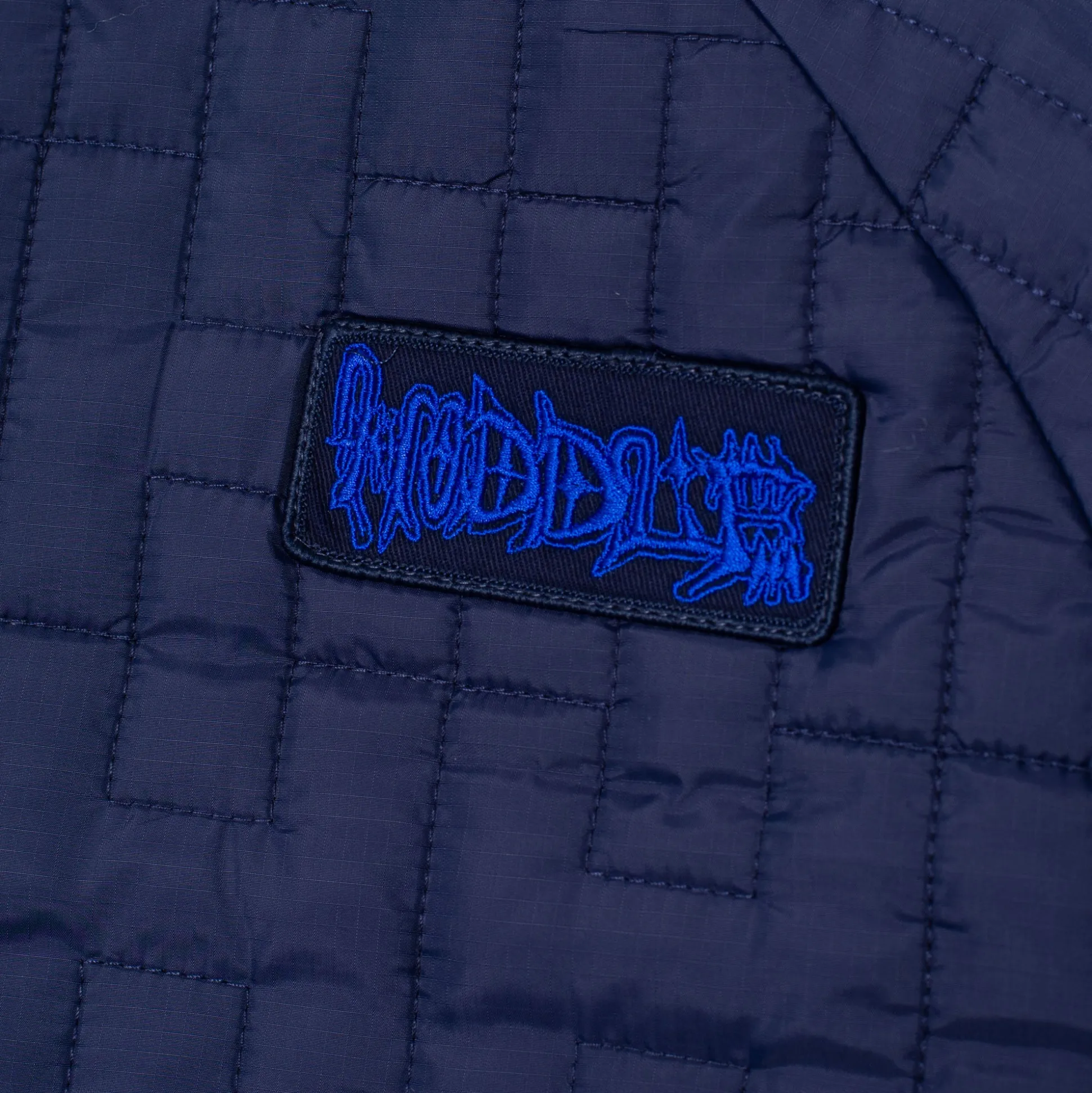 Hoddle M1 Reversible Bomber Jacket - Navy / Safety Orange