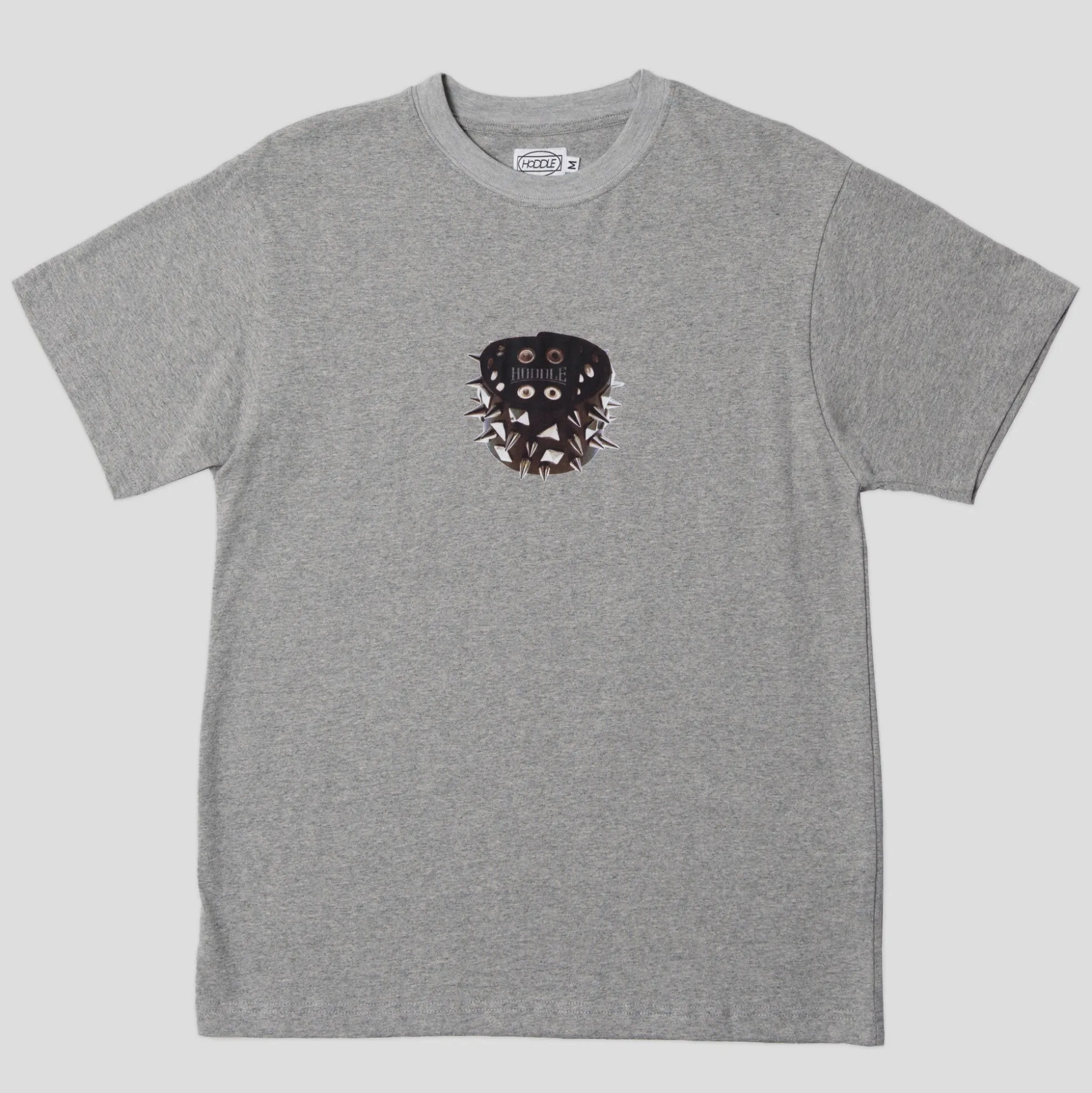 Hoddle Stud Tee - Grey Heather
