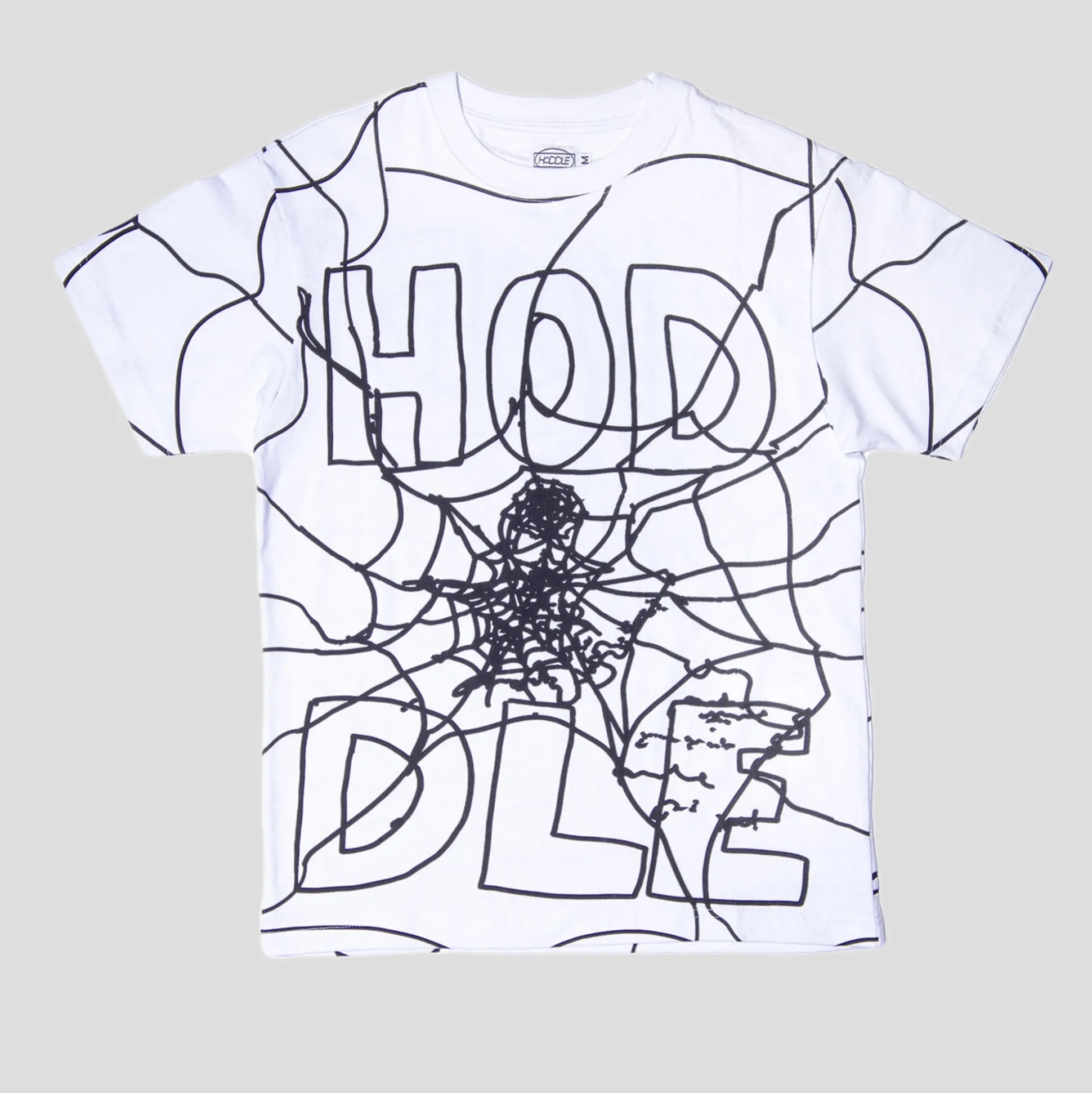 Hoddle Web Tee - White