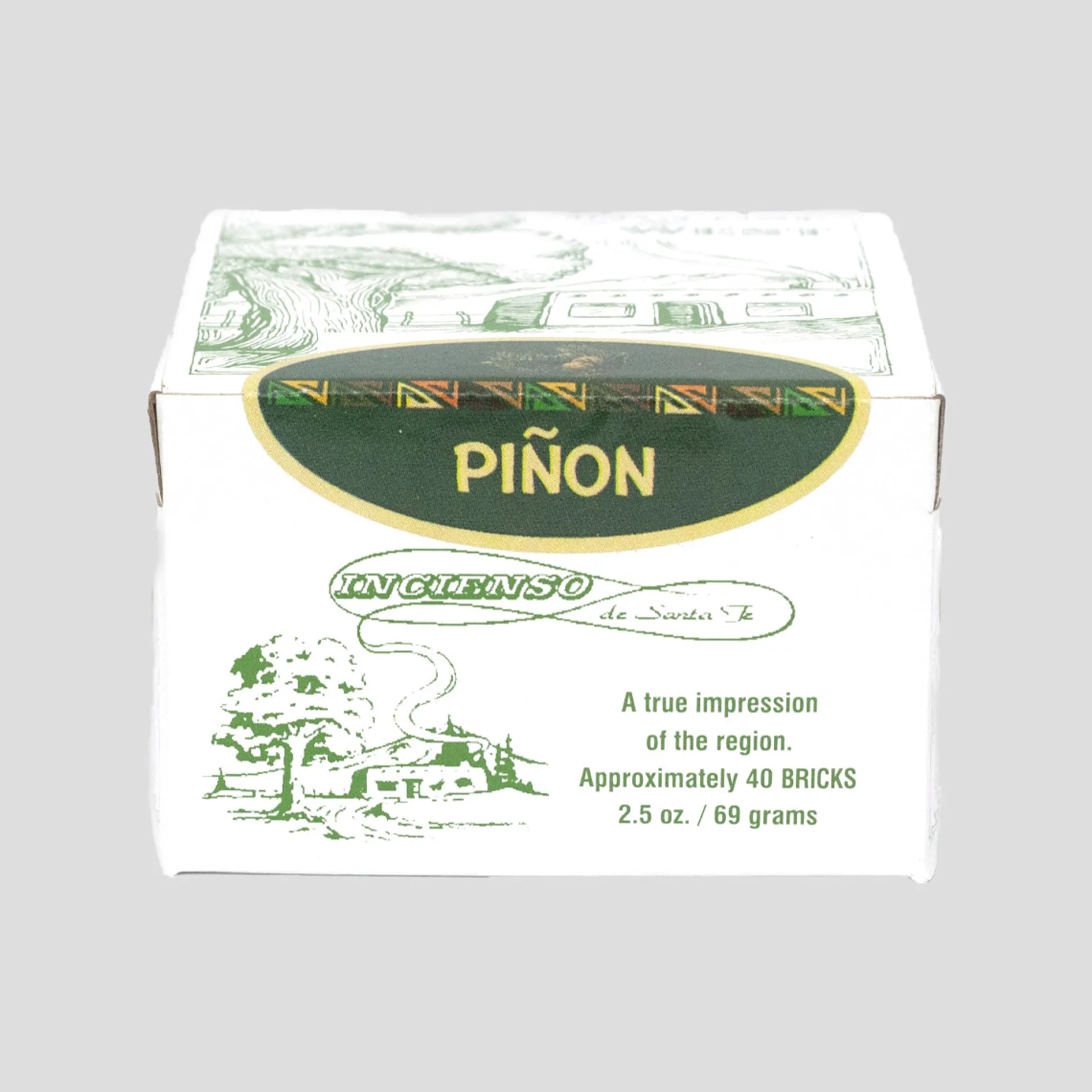 Incienso De Santa Fe Incense Bricks - Pinon Wood