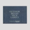 Klasse Wrecks KFAX18 Outdoor Brand Neck Labels
