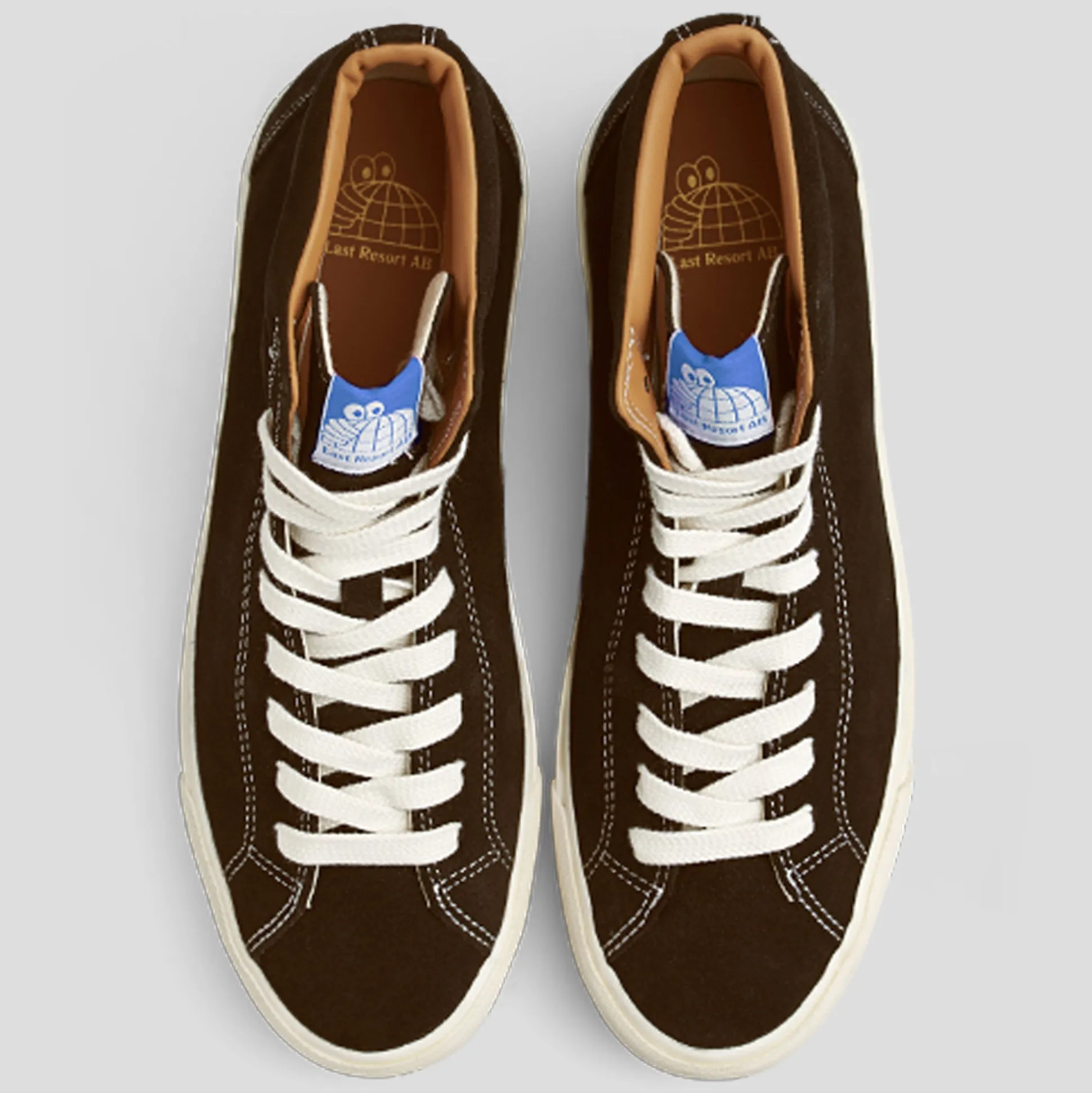 LAST RESORT AB "VM003 HIGH" SHOE BROWN/WHITE