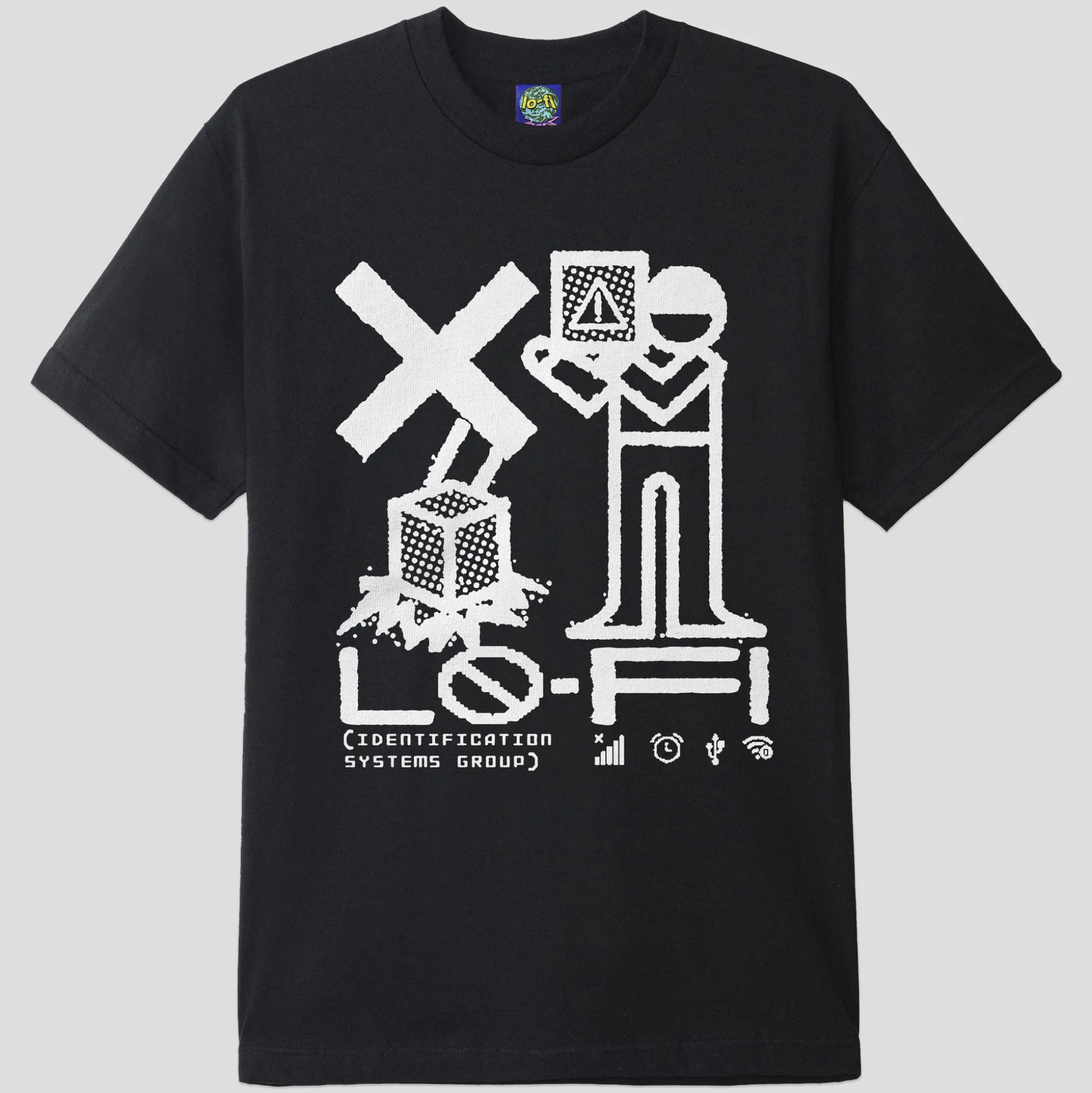 Lo-Fi Identification Tee - Black