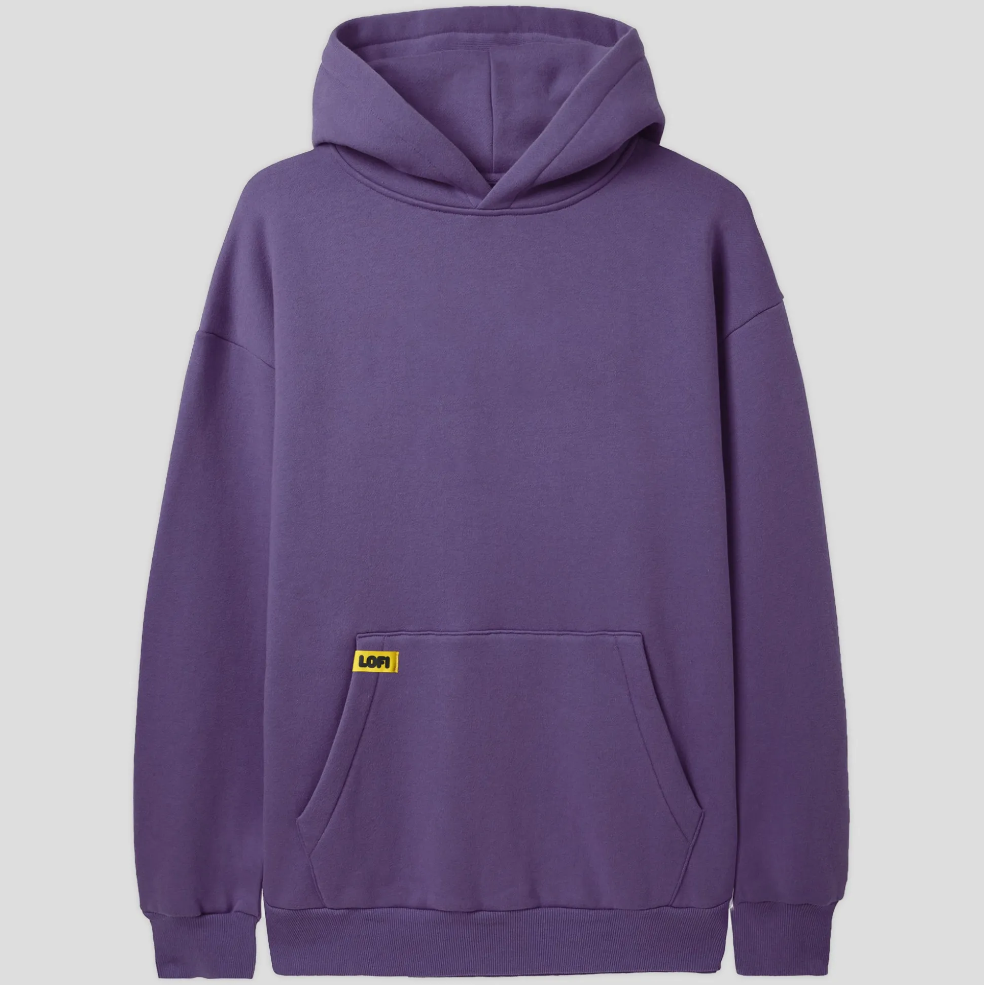 Lo-Fi Pigment Dye Hood - Eggplant