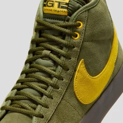 Nike SB & Anti Hero Zoom Blazer GT Mid Pro - Rough Green / Amarillo