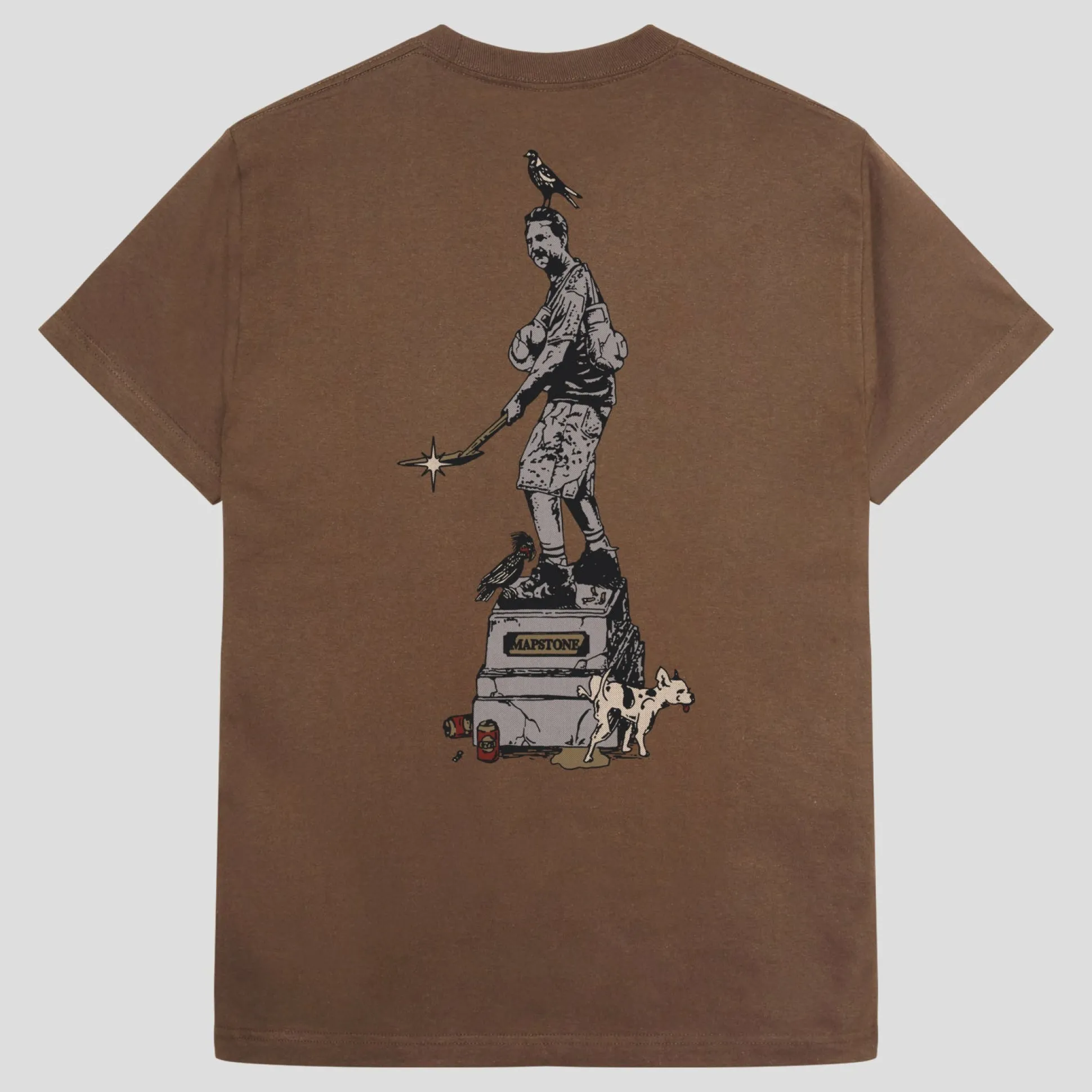 Pass~Port & Anthony "Stone" Mapstone Tee - Choc