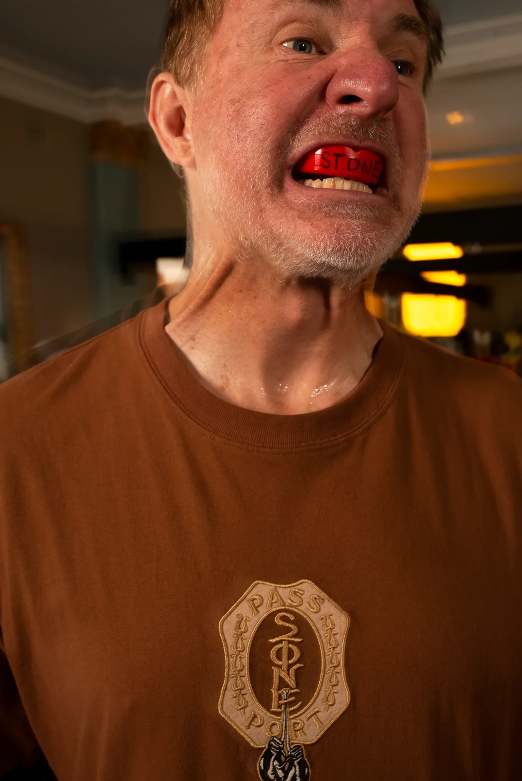 Pass~Port & Anthony "Stone" Mapstone Tee - Choc