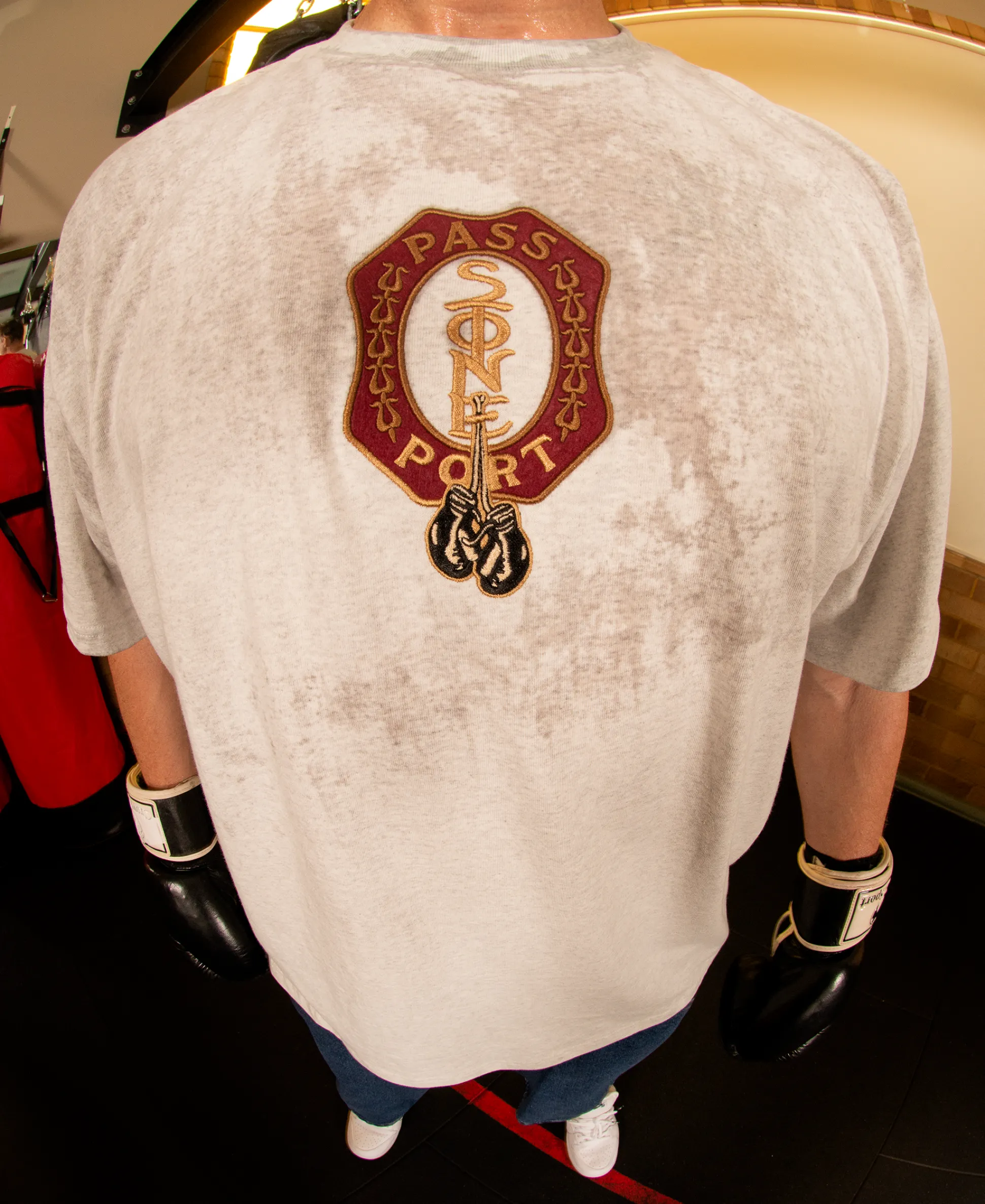 Pass~Port & Anthony "Stone" Mapstone Tee - Ash