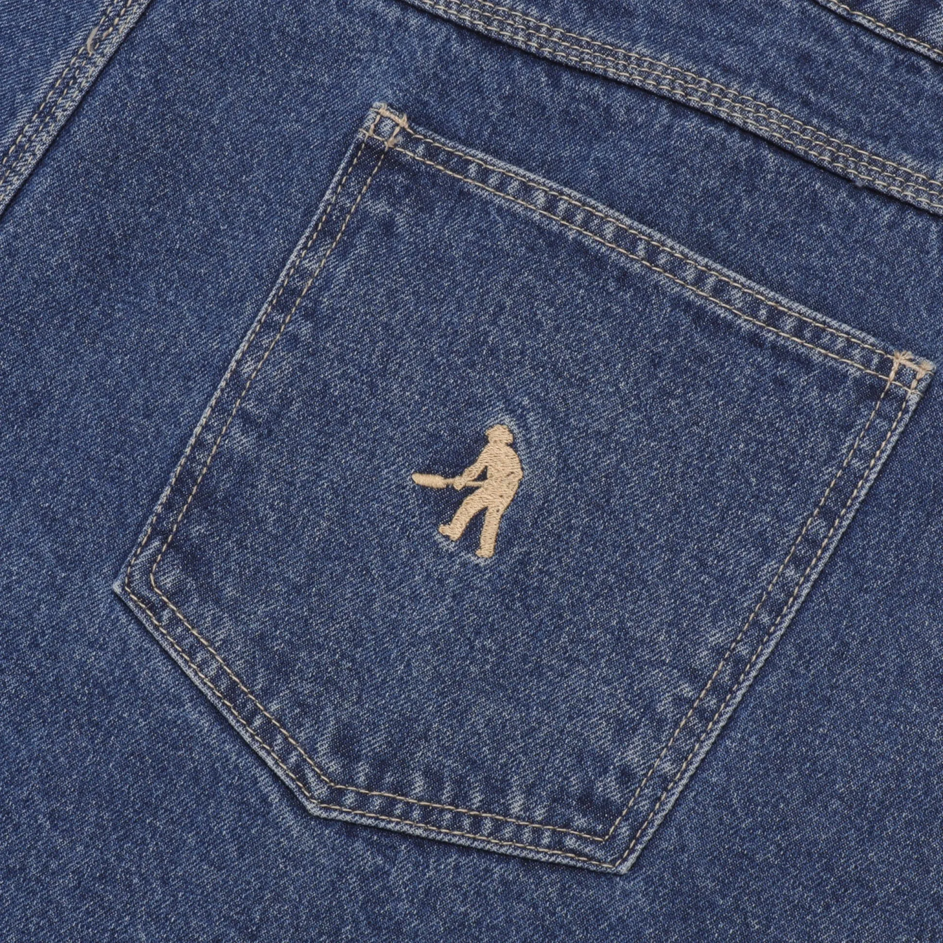 Pass~Port & Anthony "Stone" Mapstone Workers Club Jean Short - Washed