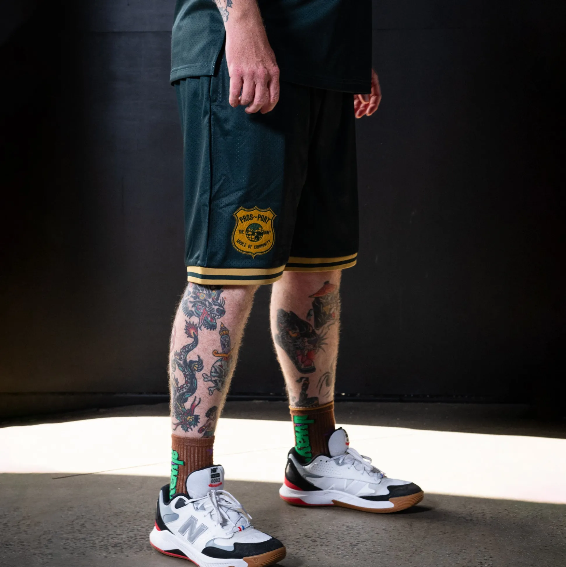 Pass~Port & The Bunt Jam Basketball Shorts