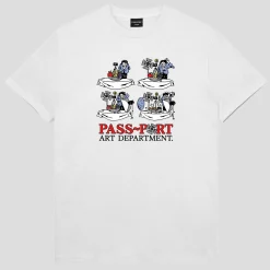 Pass~Port Art Dept. Tee - White
