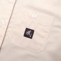 Pass~Port Australian Manufactured Short Sleeve Work Shirt - Natural