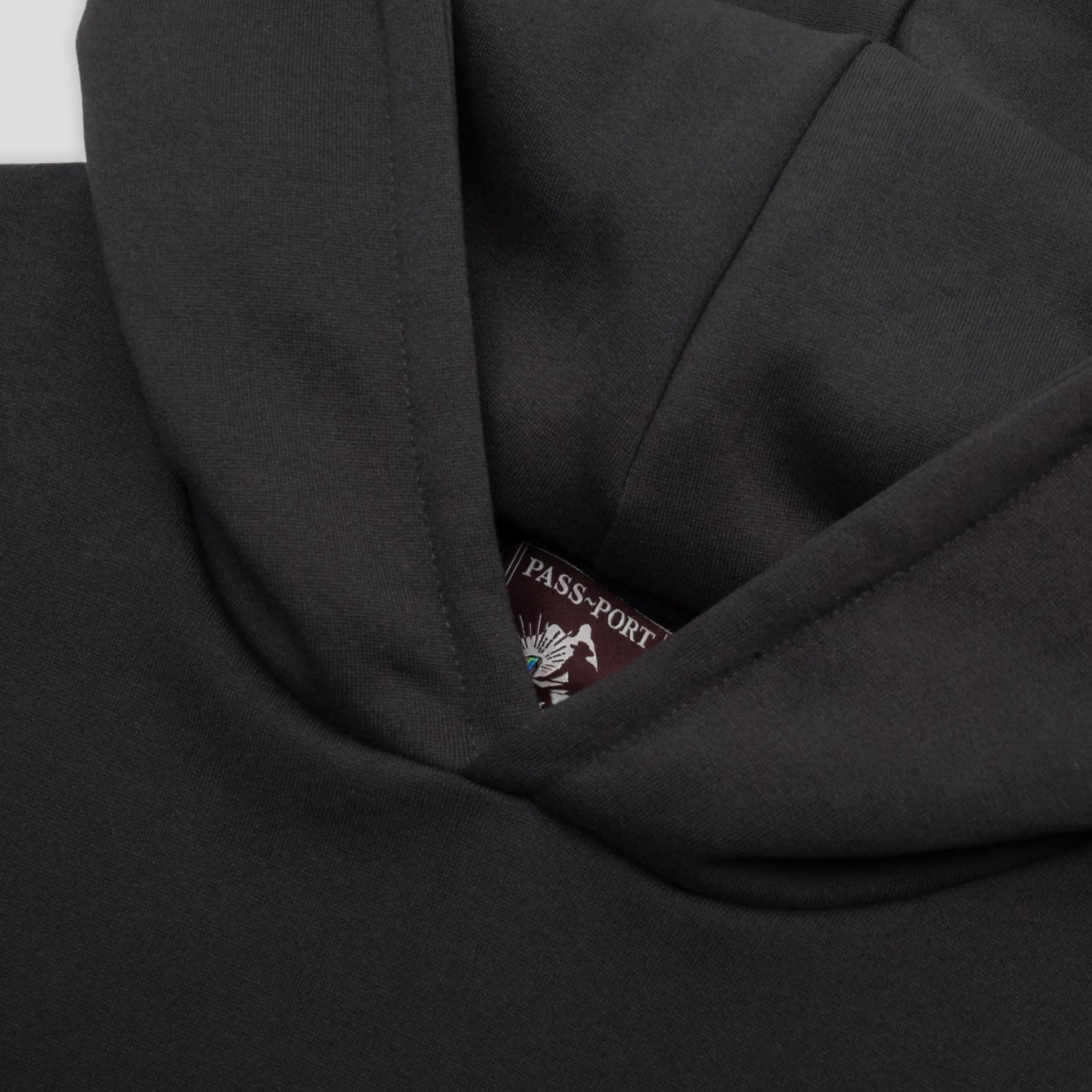 Pass~Port Australian Manufactured Hoodie - Vintage Black