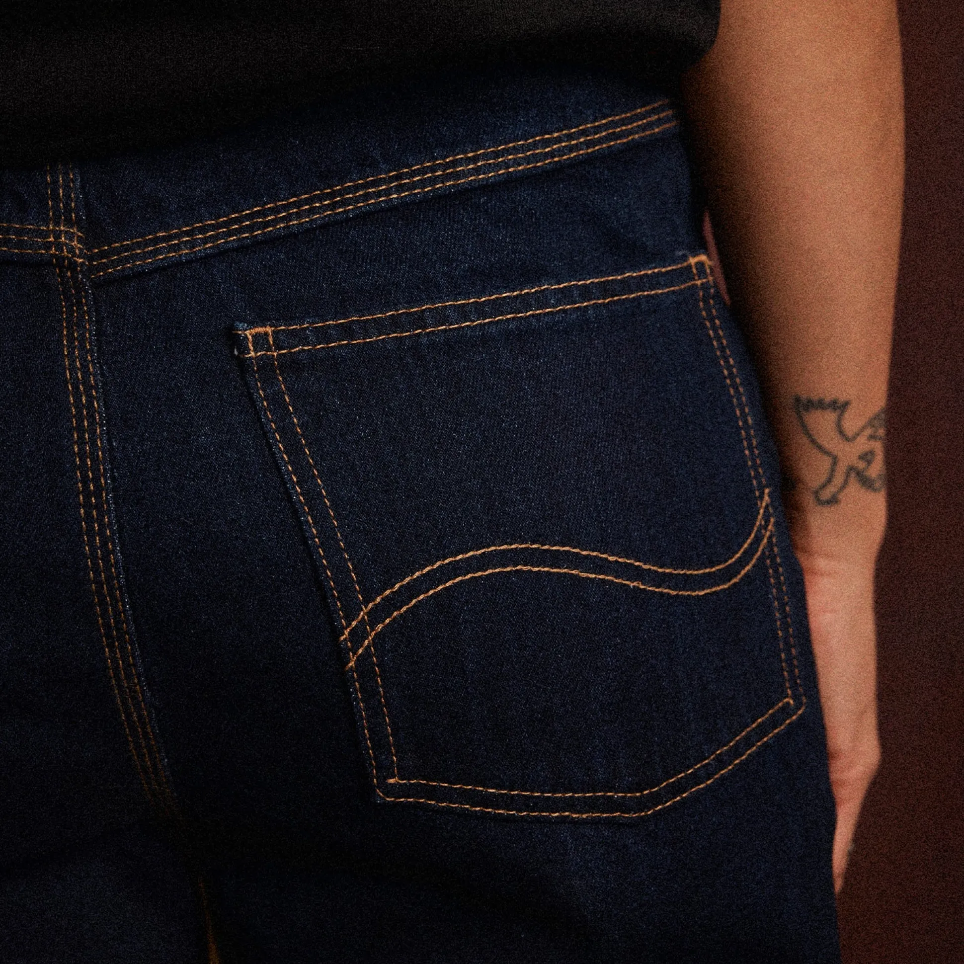 Pass~Port Australian Manufactured Denim Short - Rinsed Raw Indigo