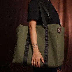 Pass~Port Australian Manufactured Travel Tote Bag - Gum Green