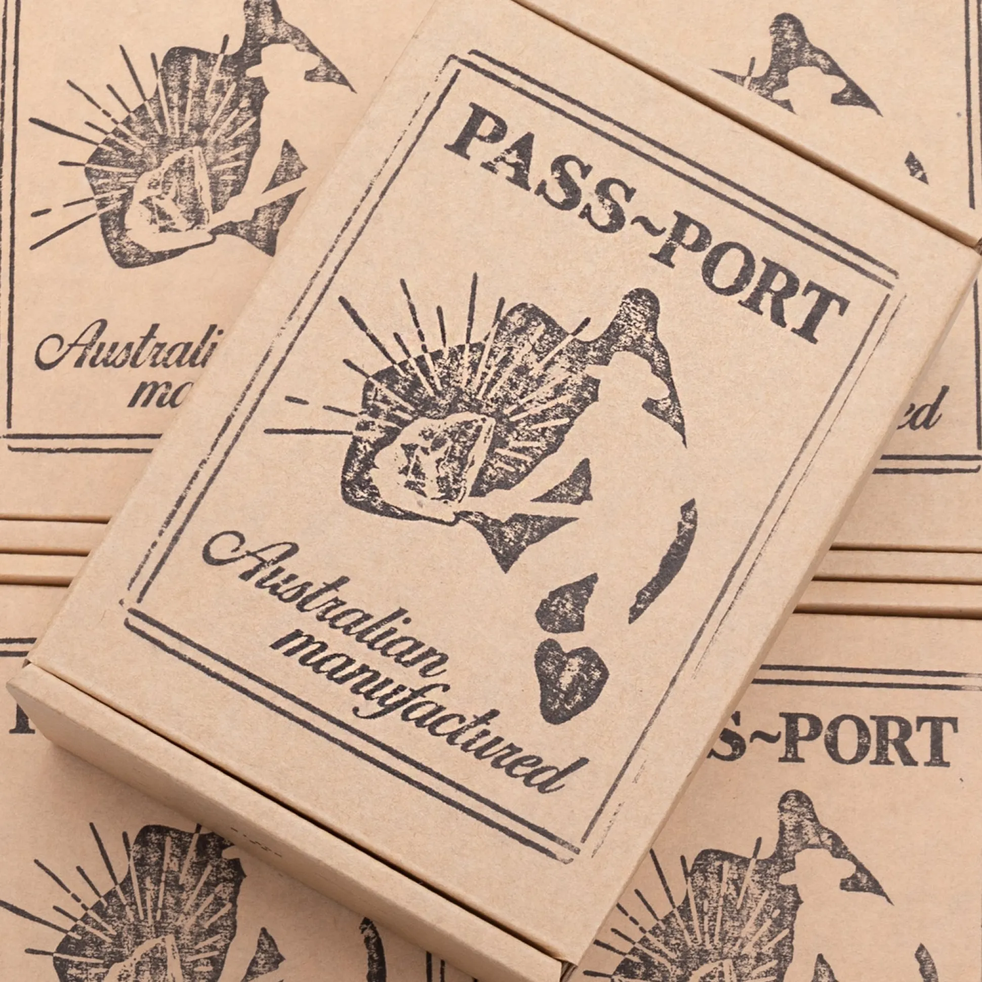 Pass~Port Australian Manufactured Belt - Brown