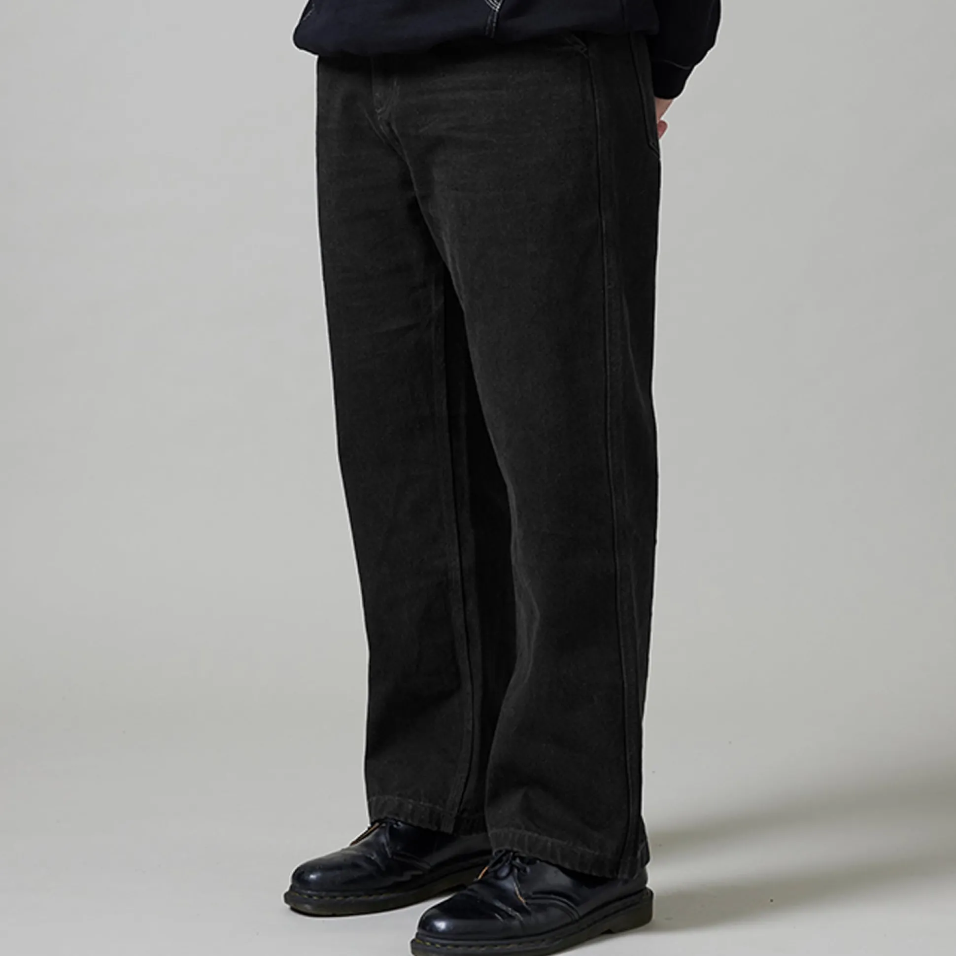 Pass~Port Blended Recycled Cotton Workers Club Jean - Washed Black