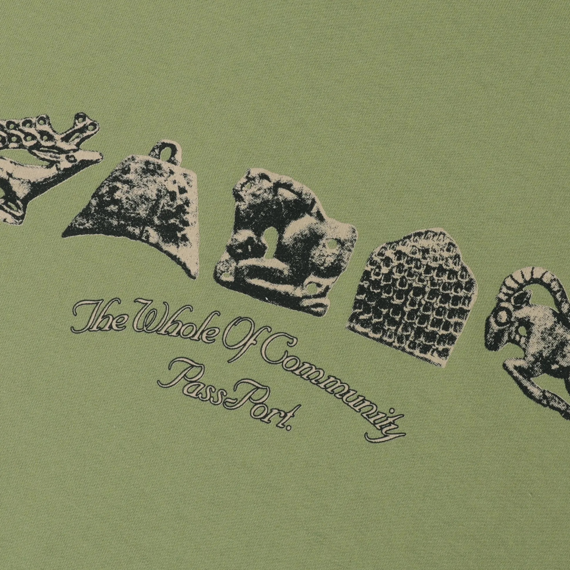 Pass~Port Bronzed Age Tee - Pistachio
