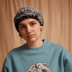 Pass~Port Cave~in Mohair Beanie - Black / Grey