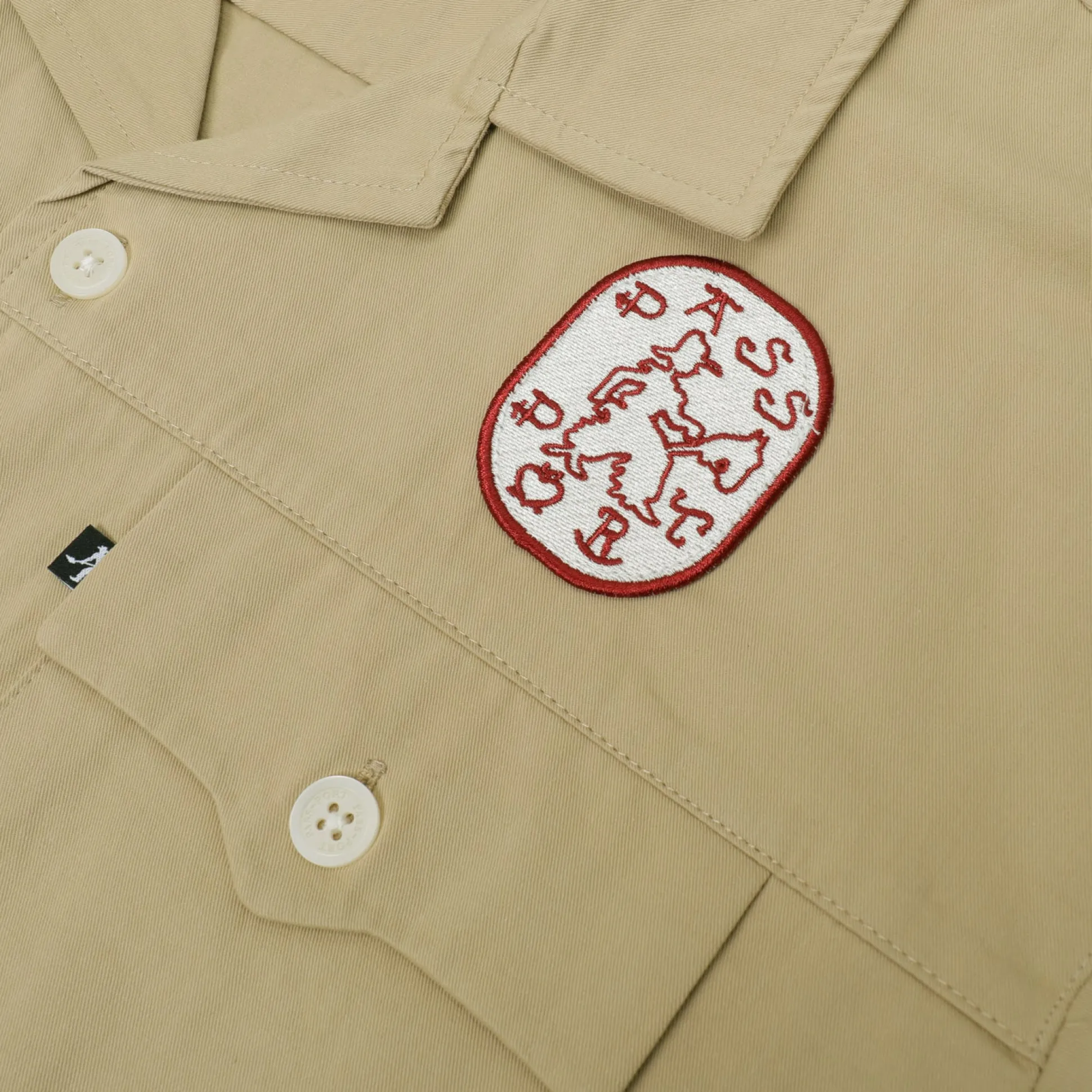 Pass~Port Cowpoke Casual Shirt - Khaki