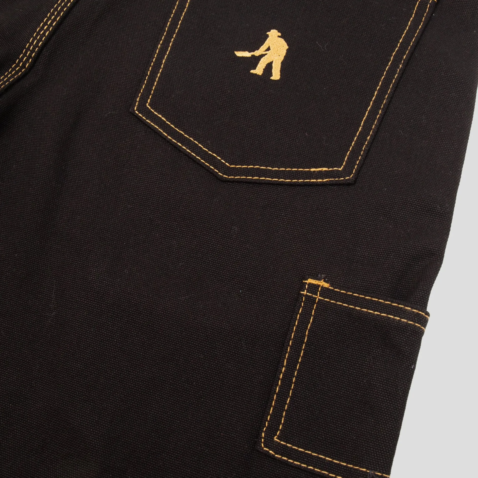 PASS~PORT "DIGGERS CLUB" SHORTS TAR - CONTRAST STITCH