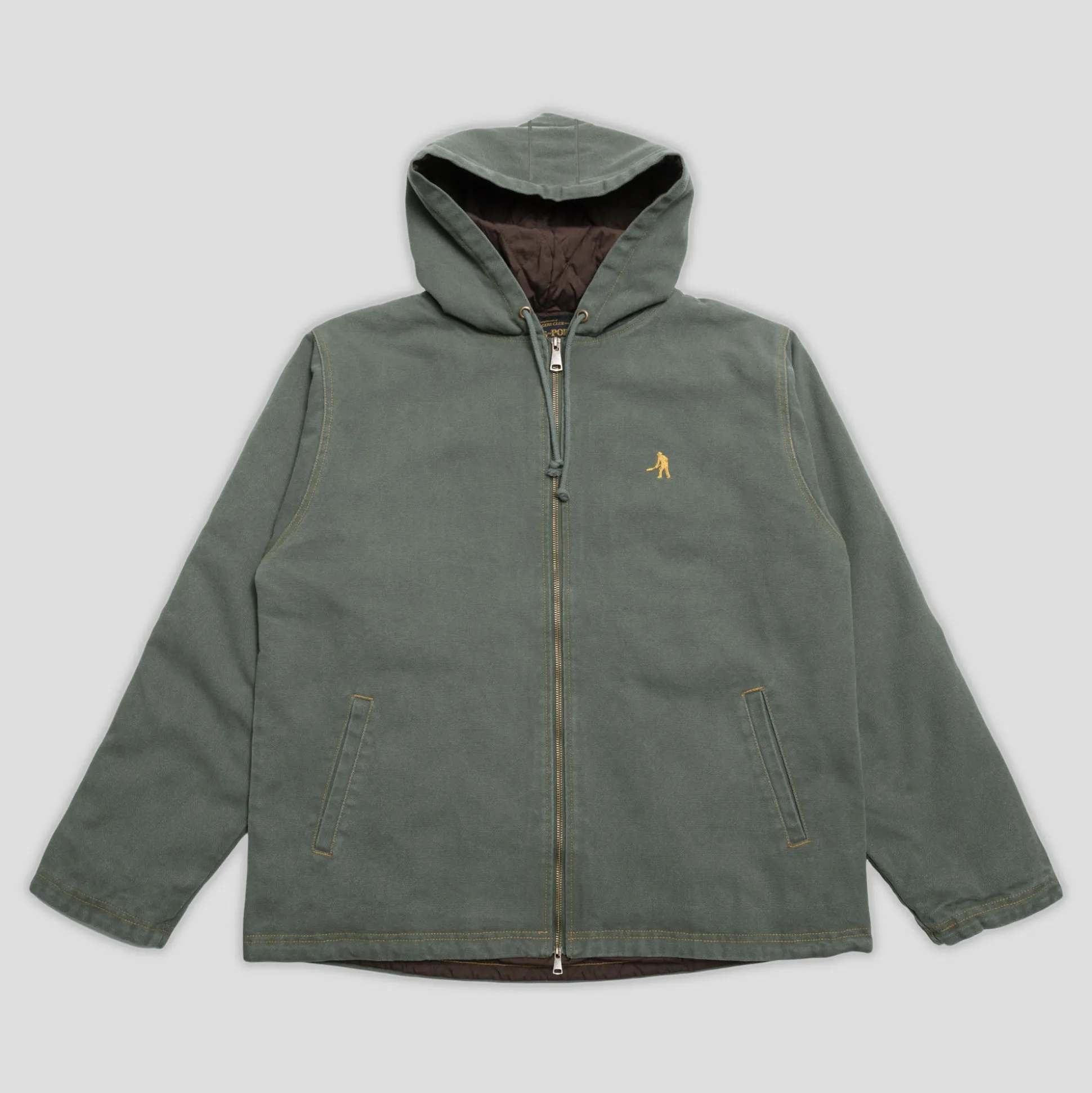 Pass~Port Diggers Club Zip Hoodie - Olive