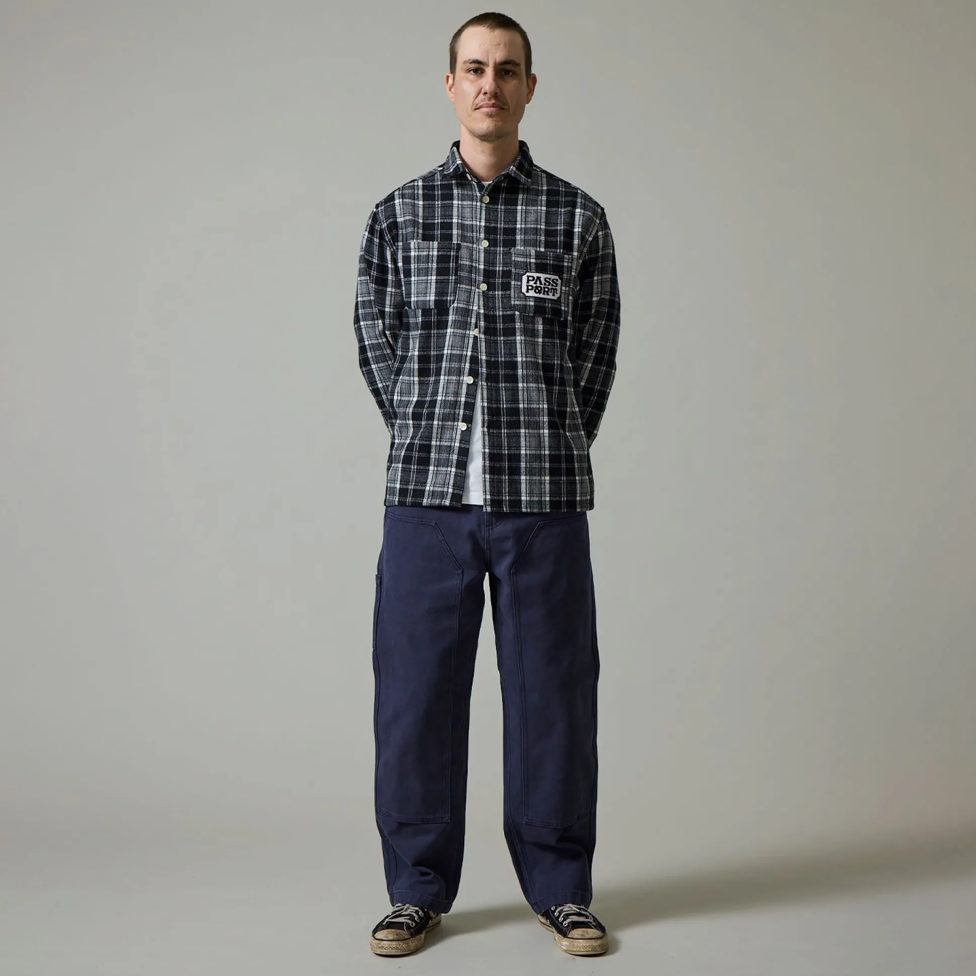 Pass~Port Double Knee Diggers Club Pant - Navy