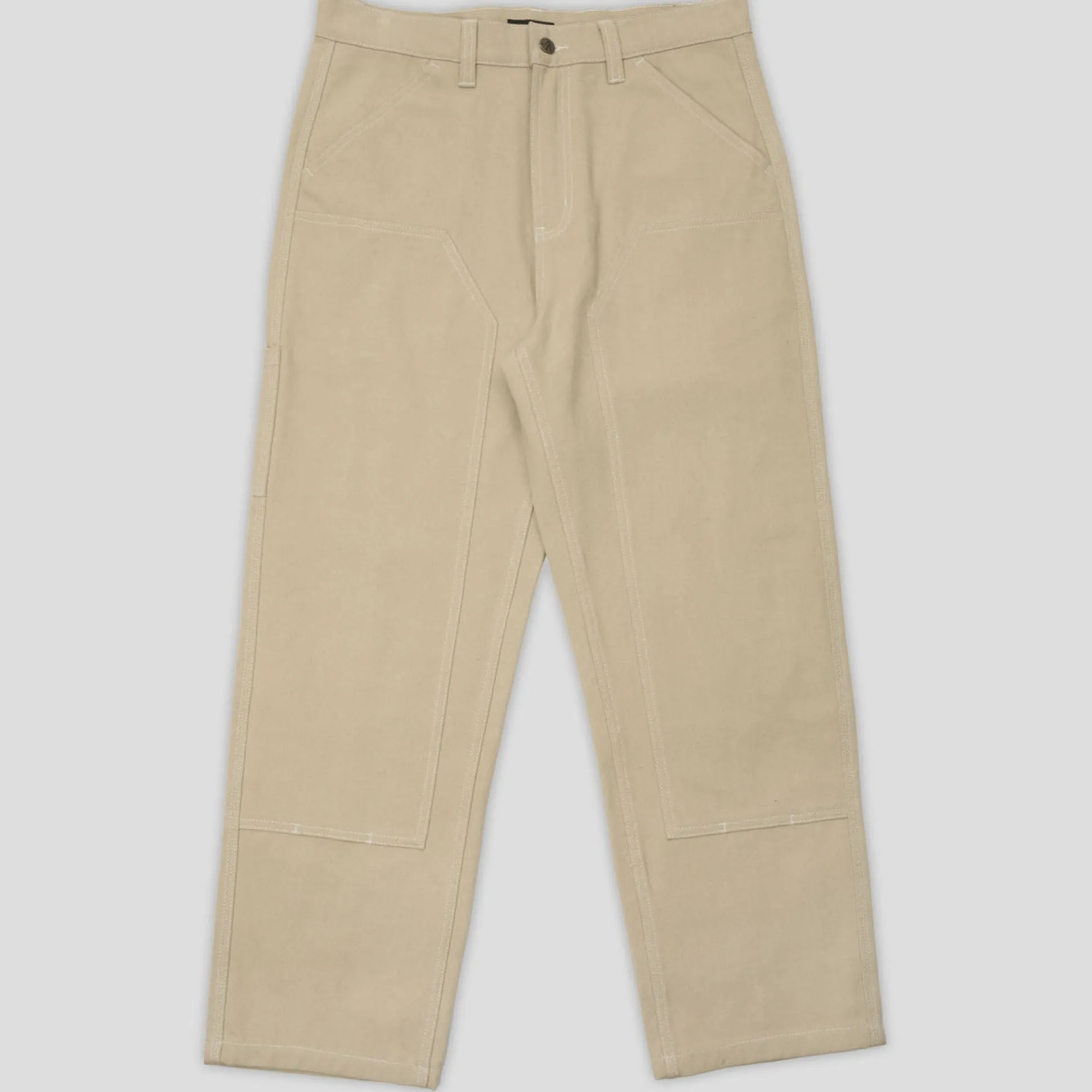 Pass~Port Double Knee Diggers Club Pant - Khaki