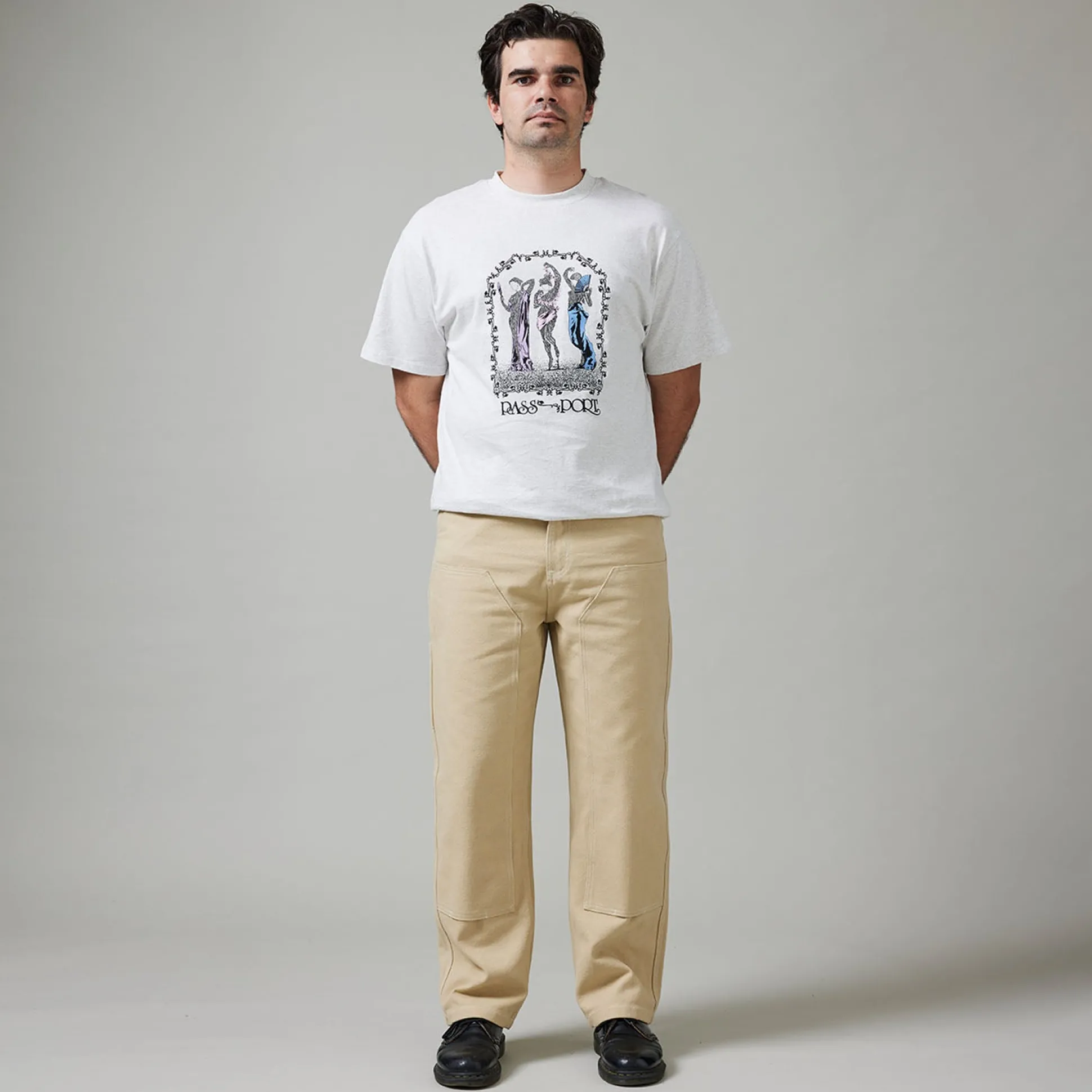 Pass~Port Double Knee Diggers Club Pant - Khaki
