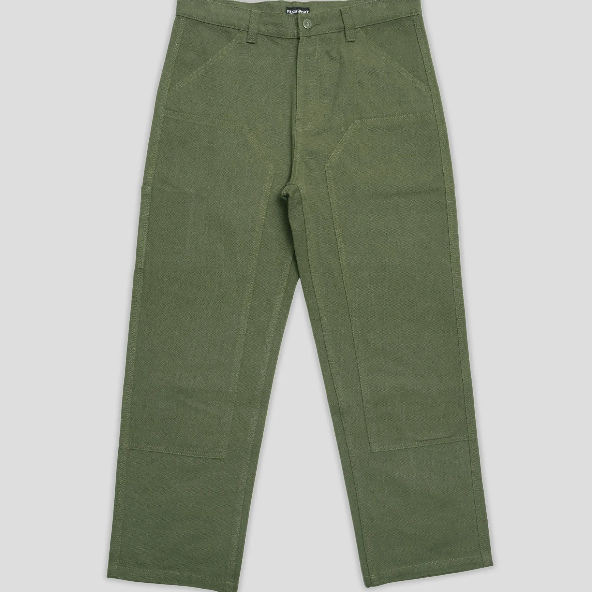Pass~Port Double Knee Diggers Club Pant - Olive