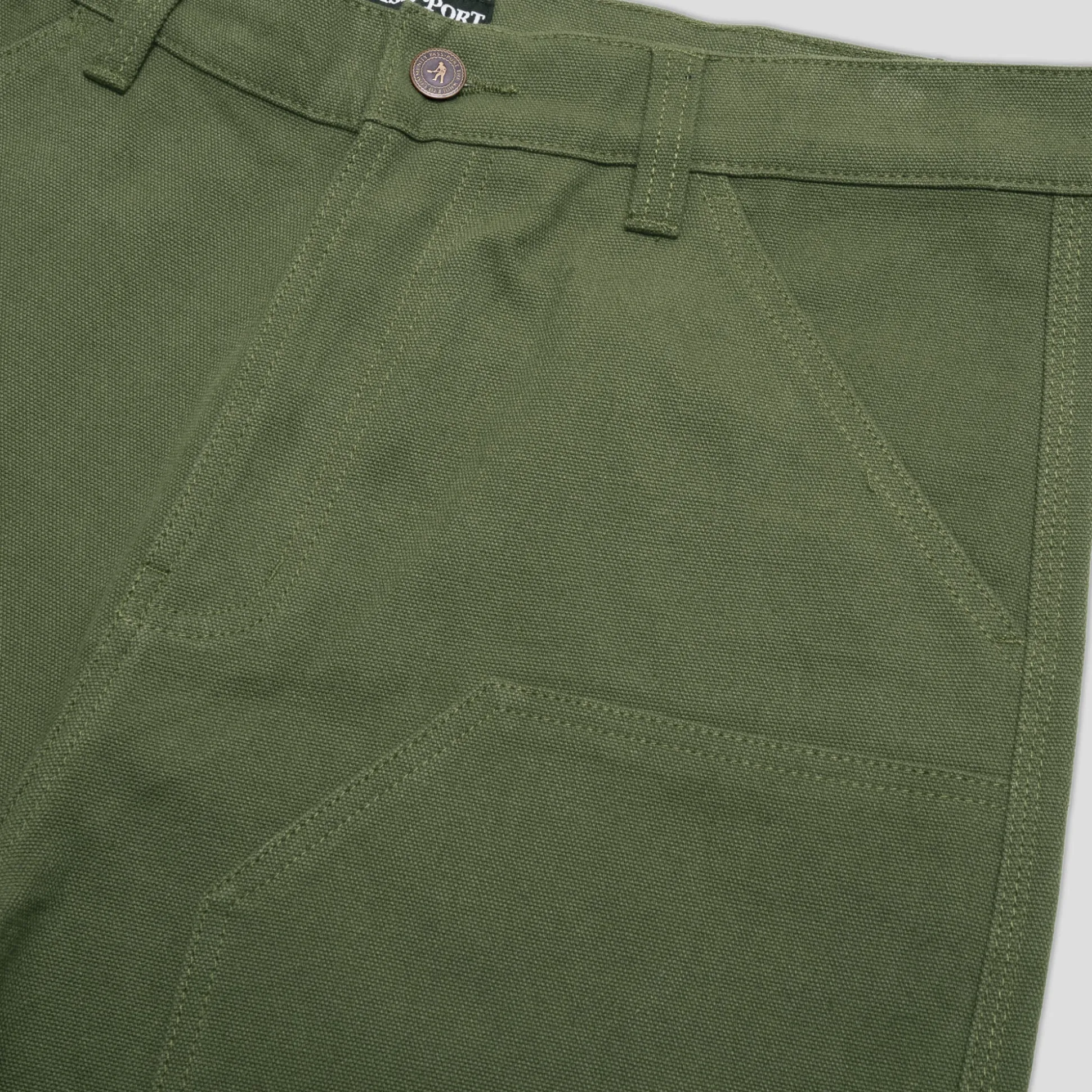 Pass~Port Double Knee Diggers Club Pant - Olive